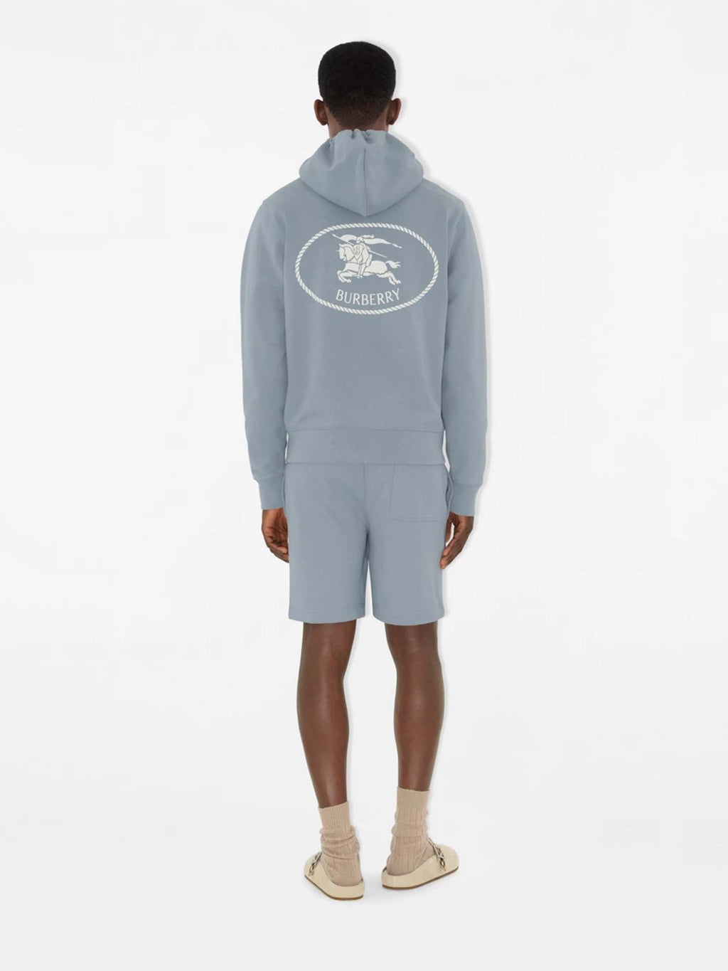 Hooded Sweatshirt With Zipper Burberry – Гарантія оригінальності – детальний вид