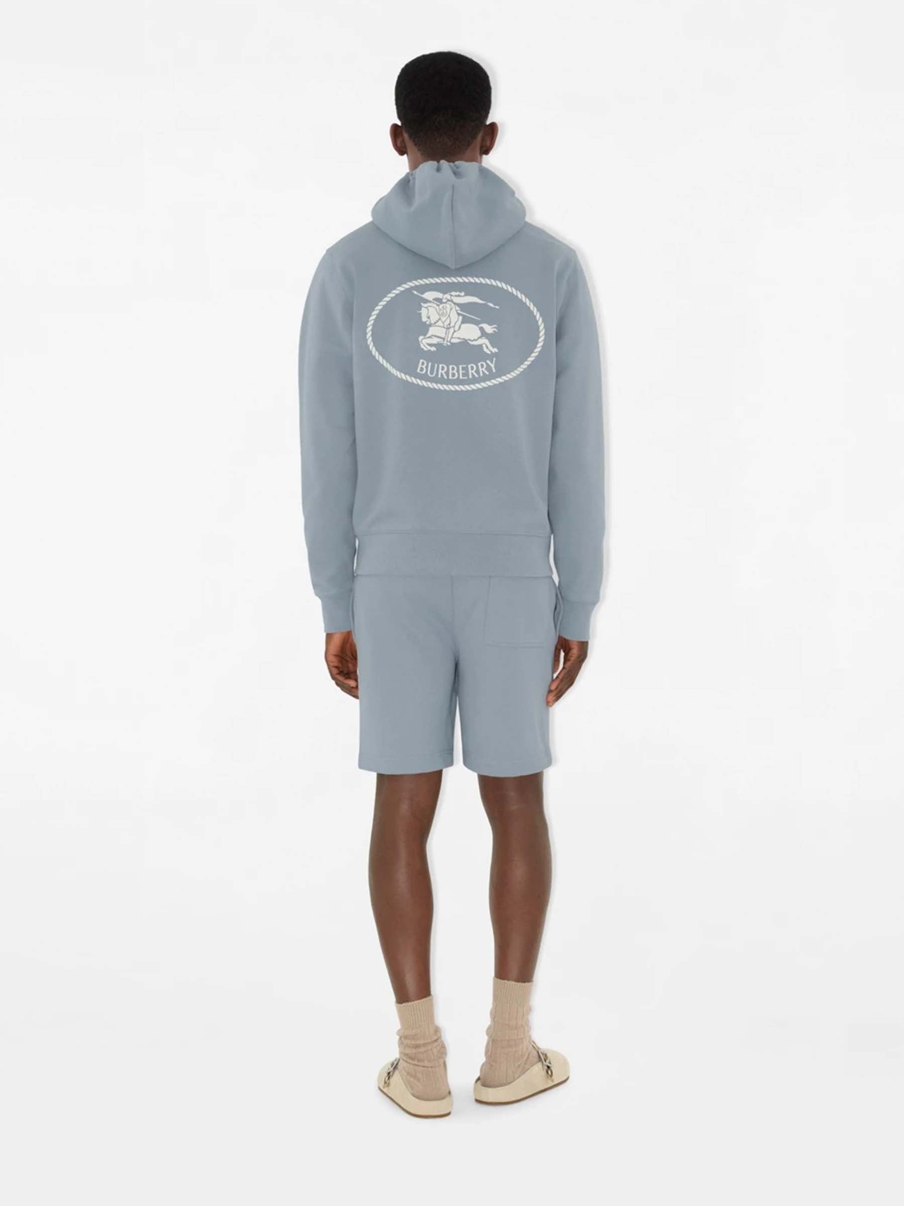 Hooded Sweatshirt With Zipper Burberry – Гарантія оригінальності – детальний вид