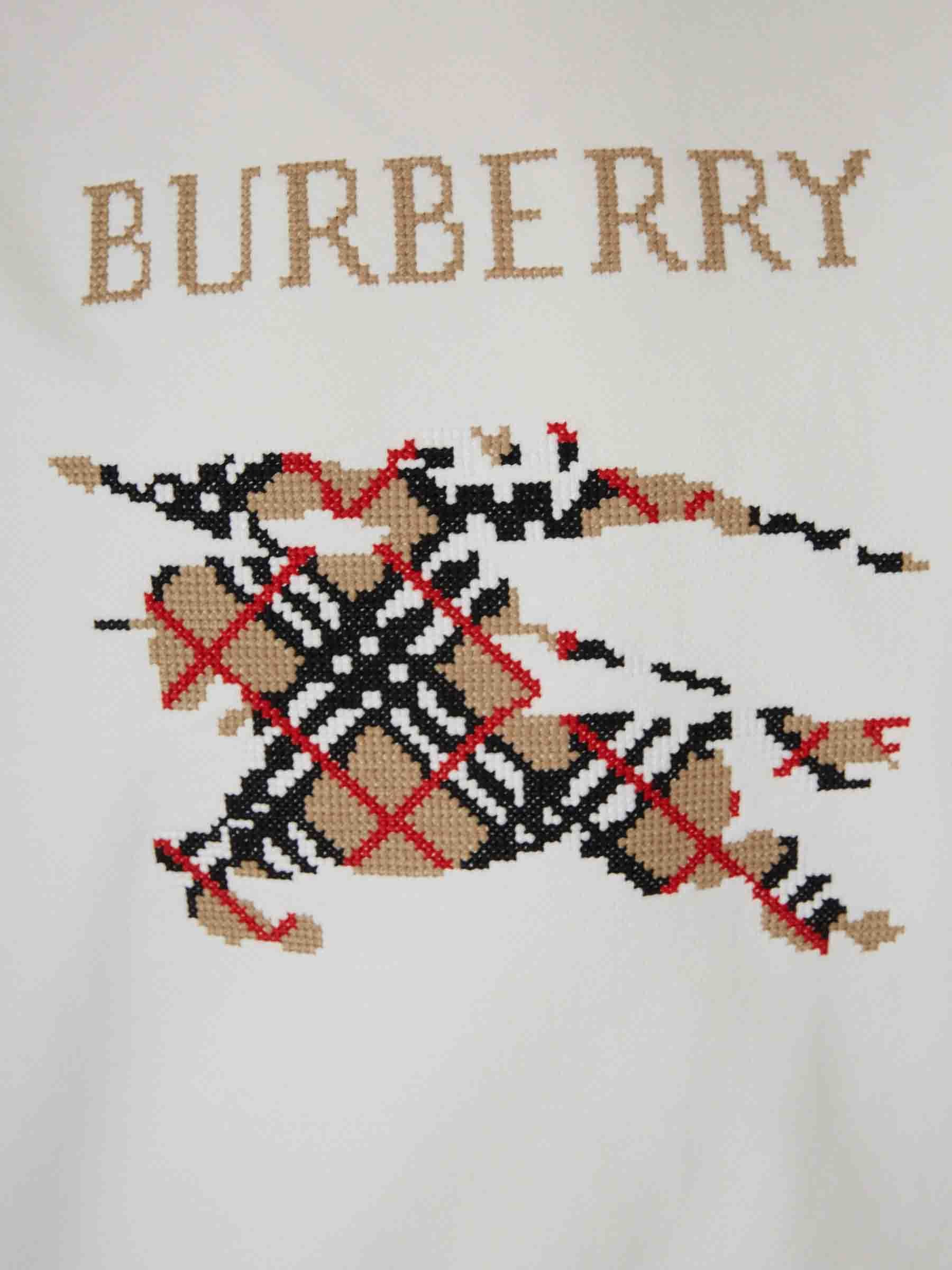 Round Neck Sweatshirt Burberry – Гарантія оригінальності – збільшений вид