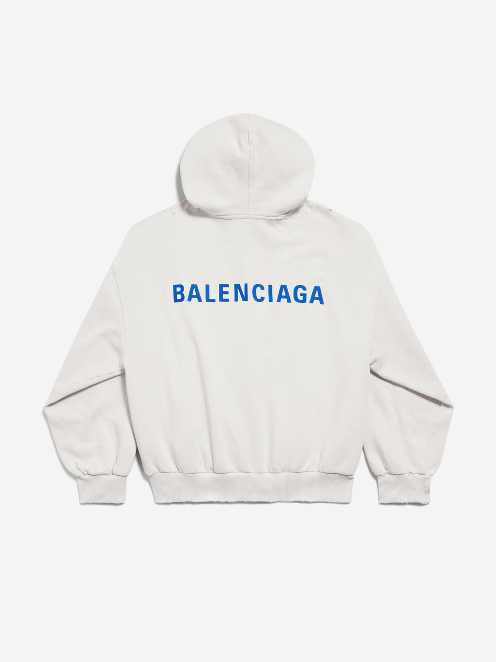 Hooded Sweatshirt With Zipper Balenciaga оригінал – Купити в Україні – вид ззаду