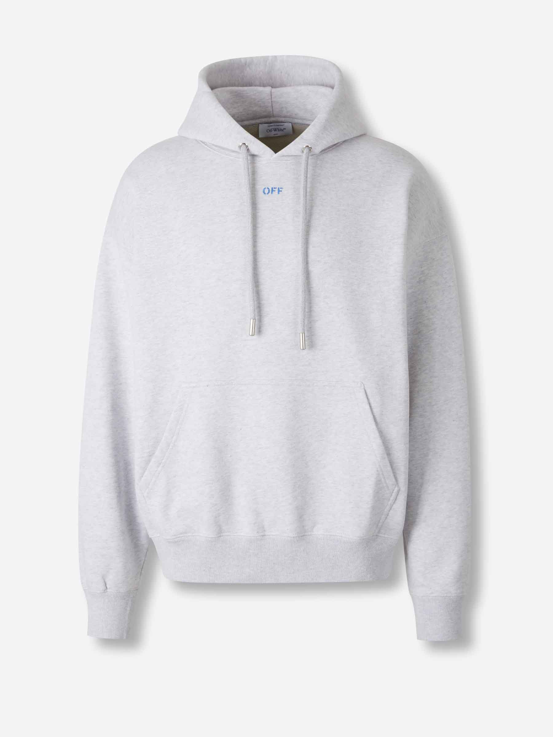 Hooded Sweatshirt Off-white – Гарантія оригінальності – боковий вид