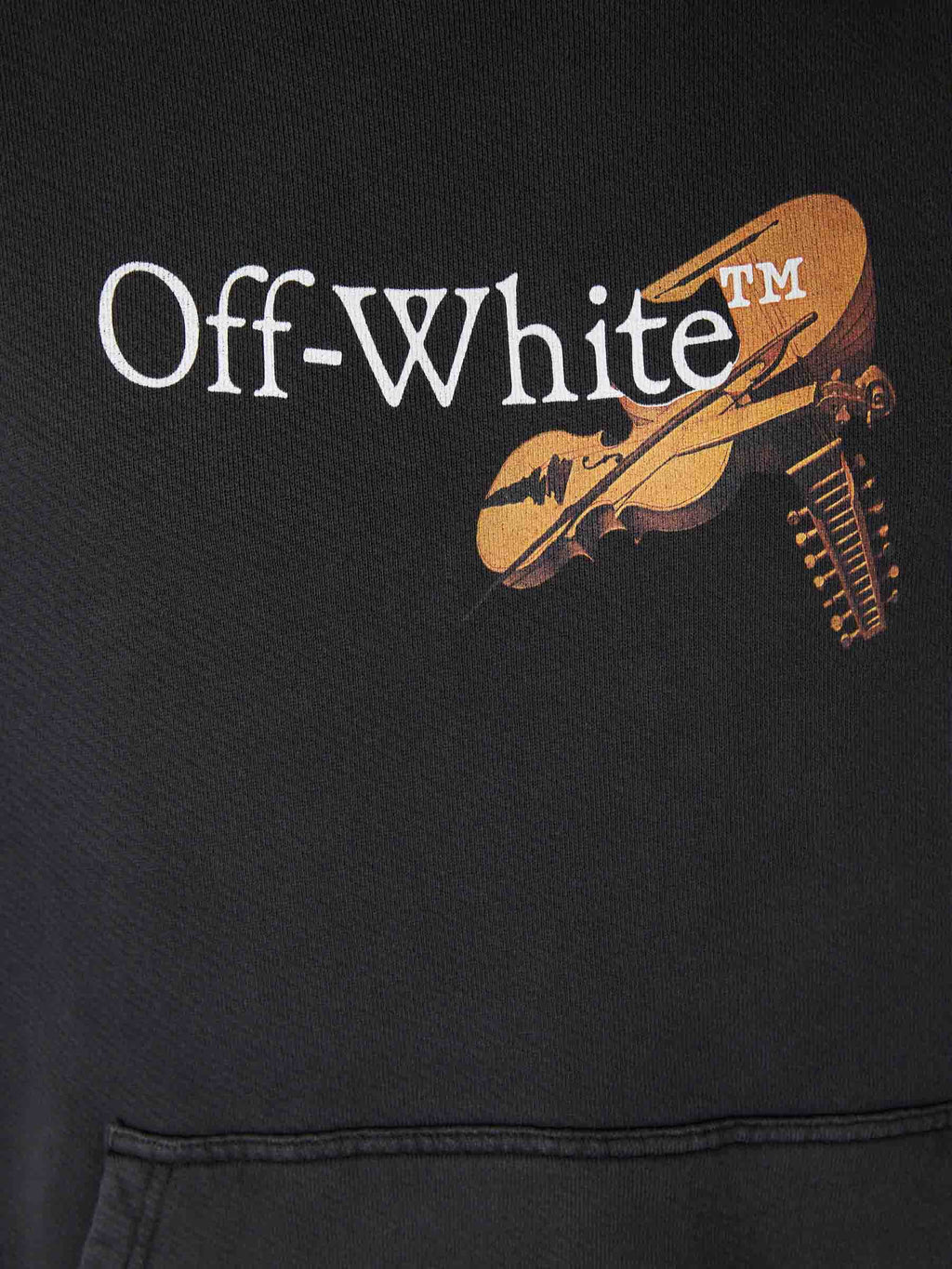 Hooded Sweatshirt Off-white – Гарантія оригінальності – збільшений вид