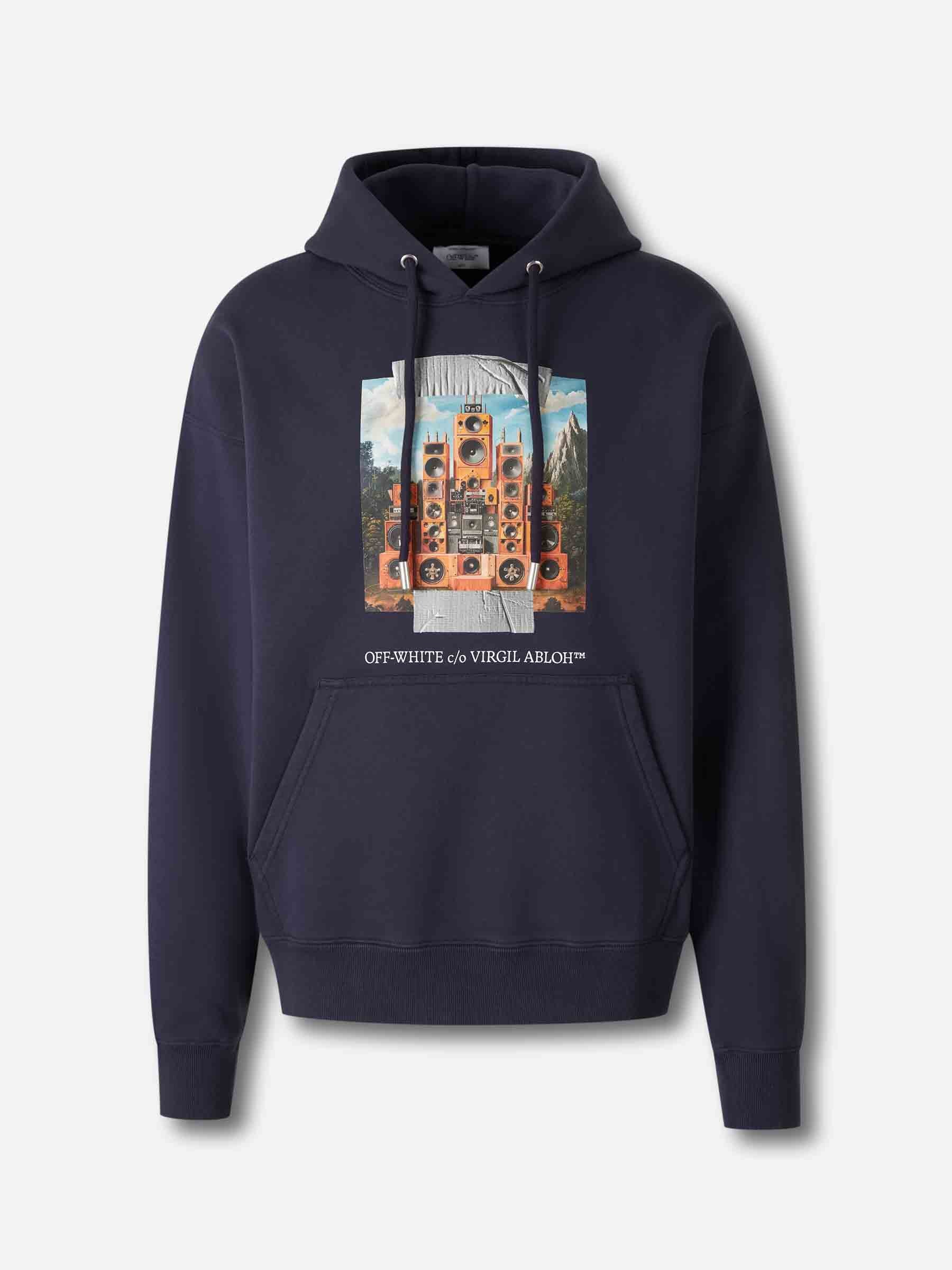 Hoodie Off-white оригінал – Купити в Україні – боковий вид