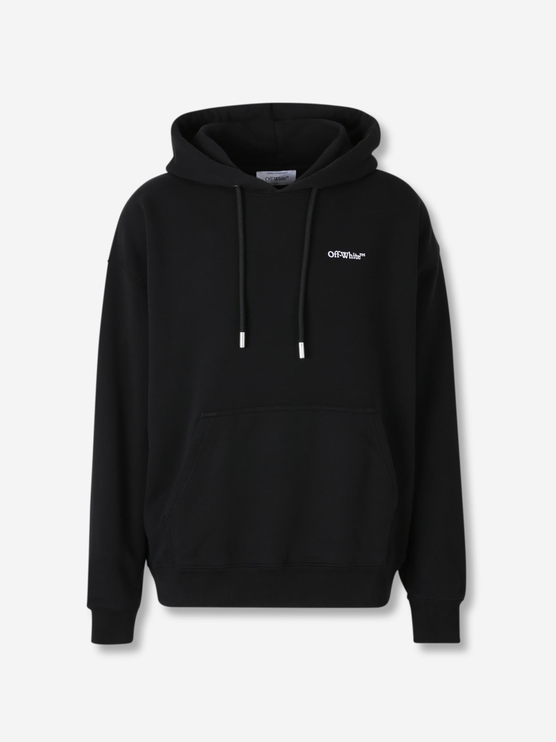 Оригінальна Hoodie Logo Off-white – боковий вид
