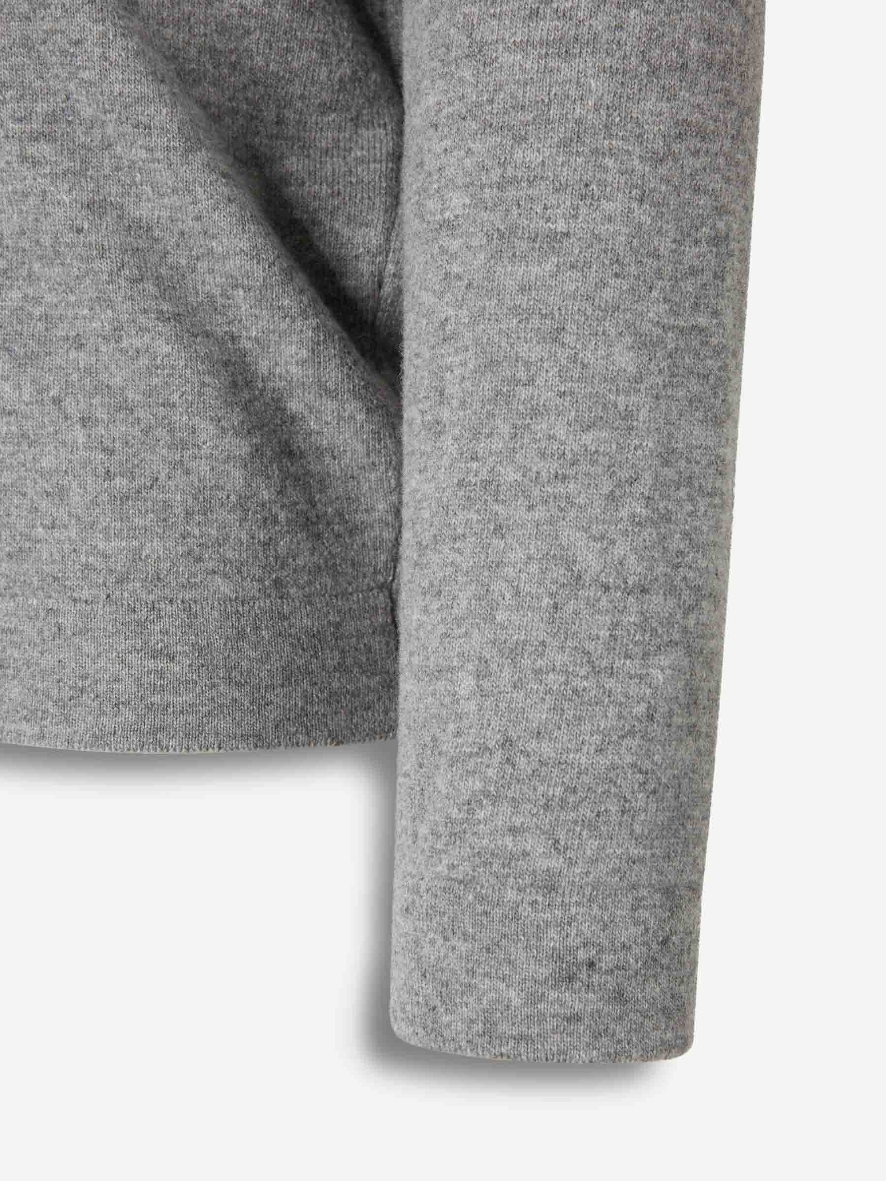 Wool Logo Sweater Stone island – Гарантія оригінальності – збільшений вид - STONE ISLAND