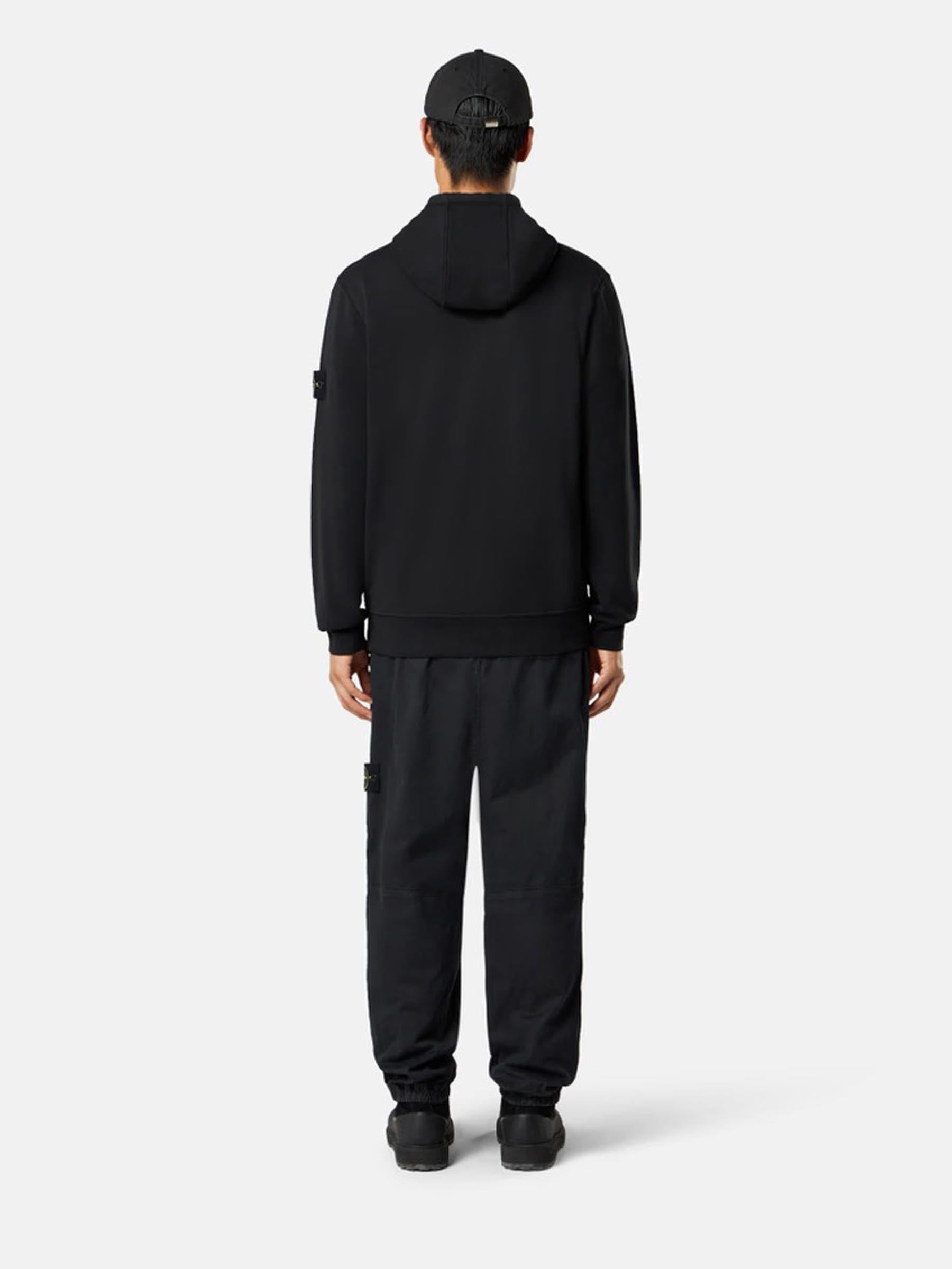 Hooded Zip Sweatshirt Stone island – Гарантія оригінальності – детальний вид