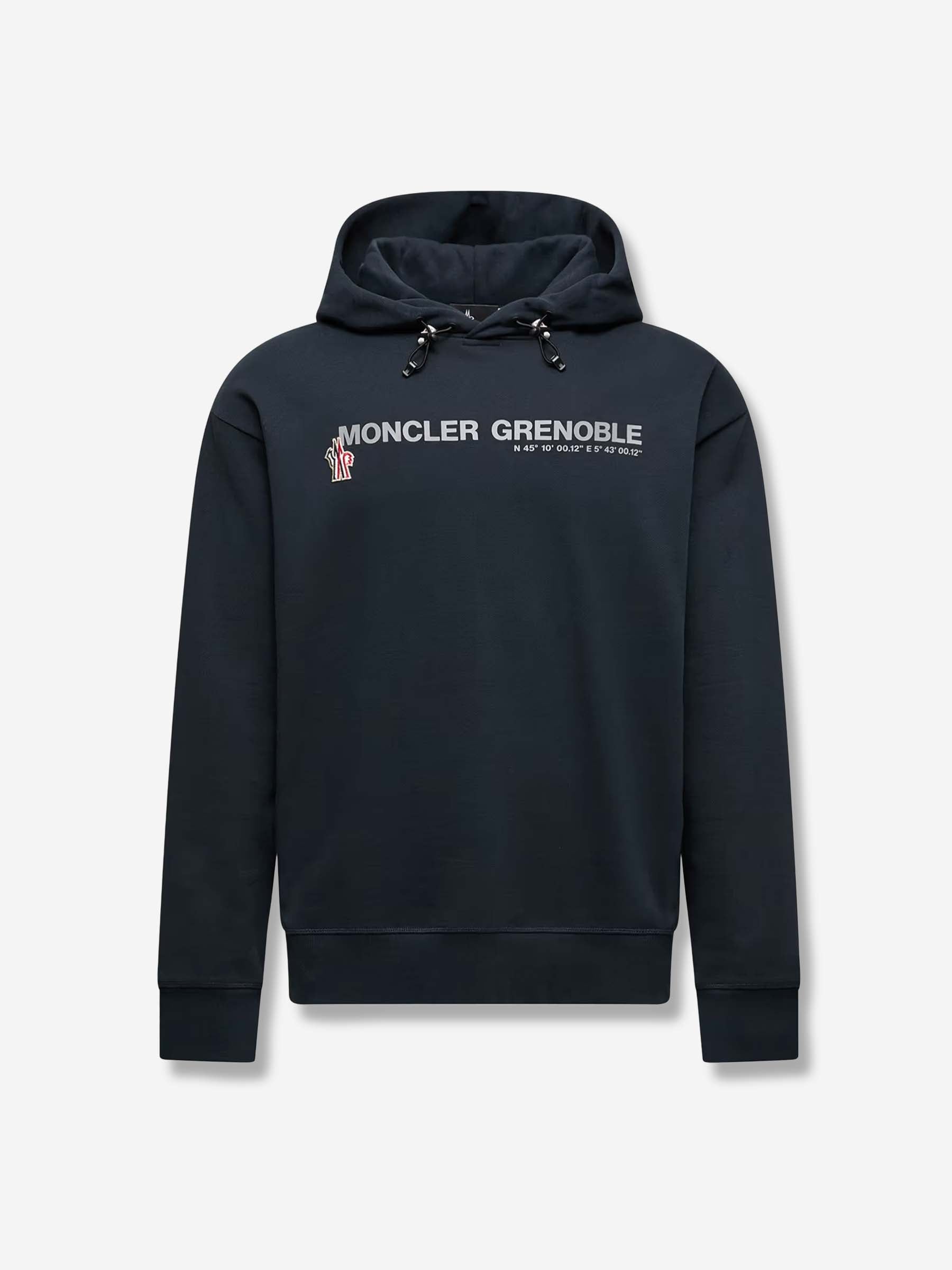 Hoodie Logo Moncler – Гарантія оригінальності – боковий вид