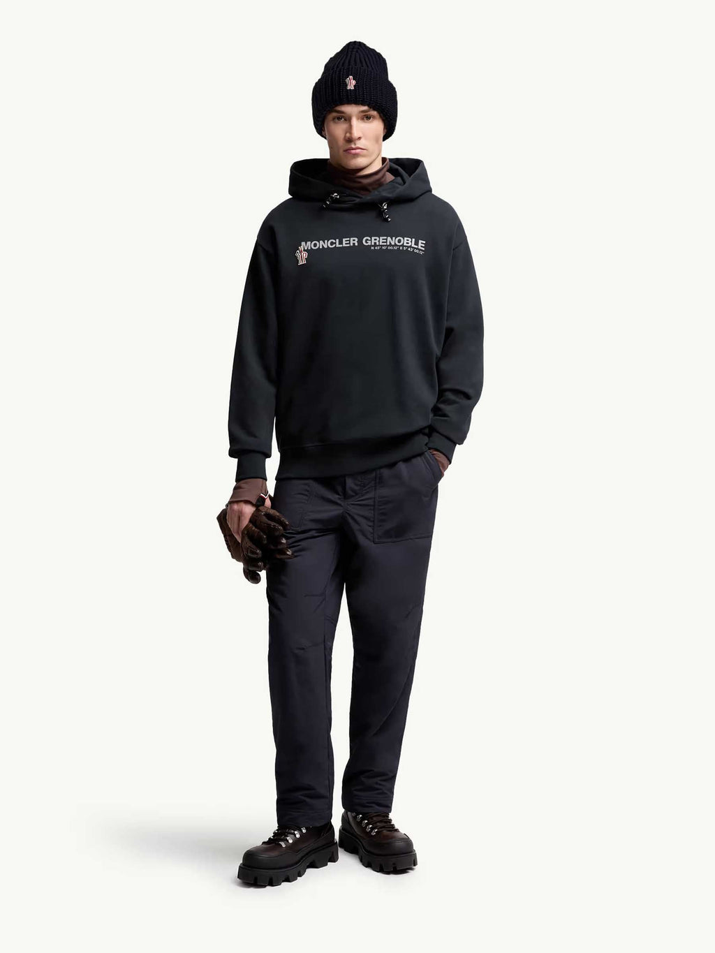 Hoodie Logo Moncler – Гарантія оригінальності – вид ззаду