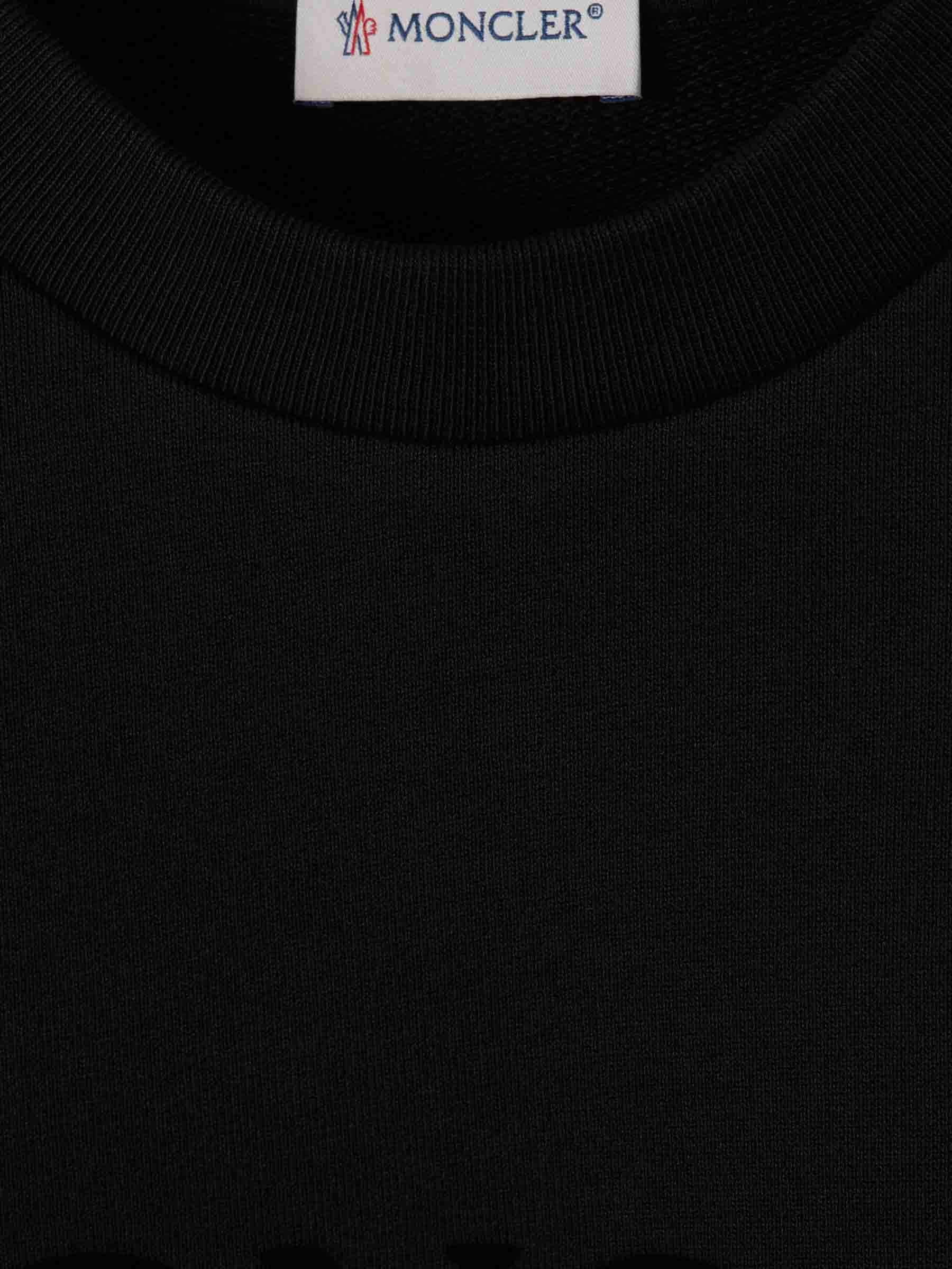 Оригінальна Round Neck Sweatshirt Moncler – детальний вид