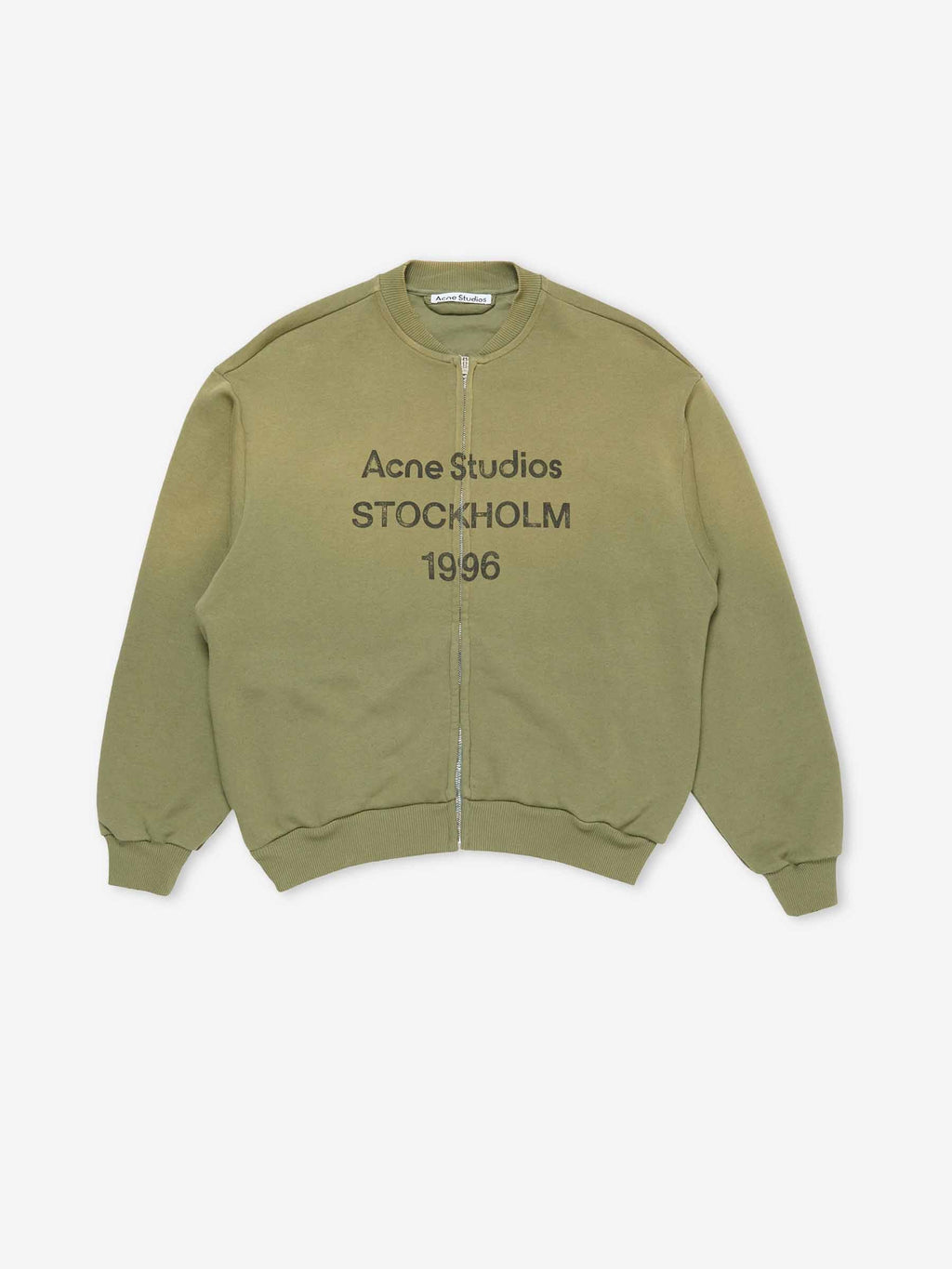 Оригінальна Zip Sweatshirt Acne studios – боковий вид