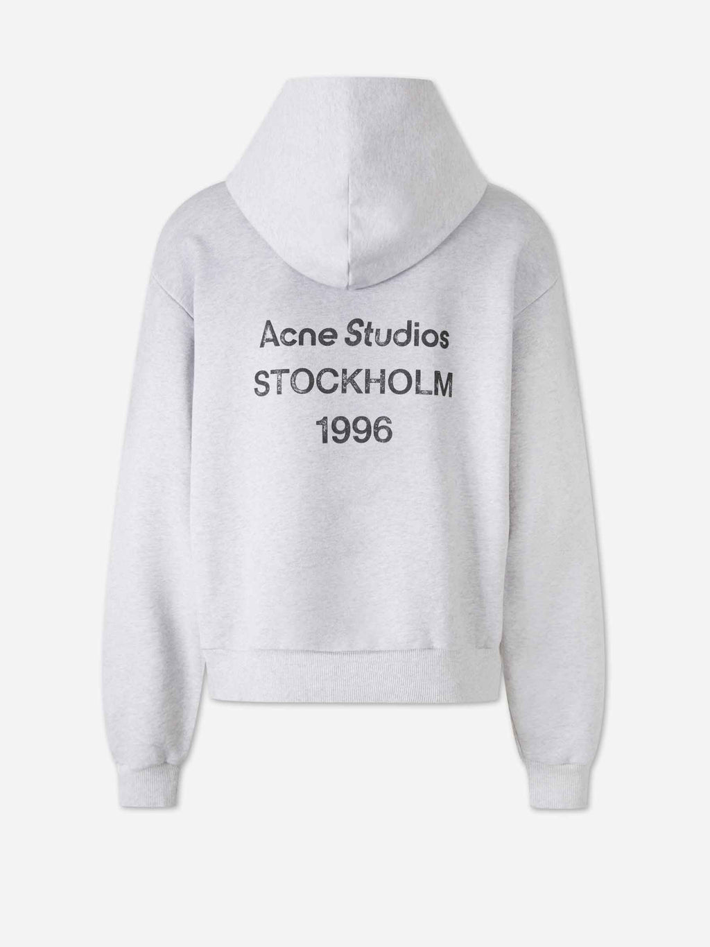 Cotton Hooded Sweatshirt Acne studios – Гарантія оригінальності – вид ззаду