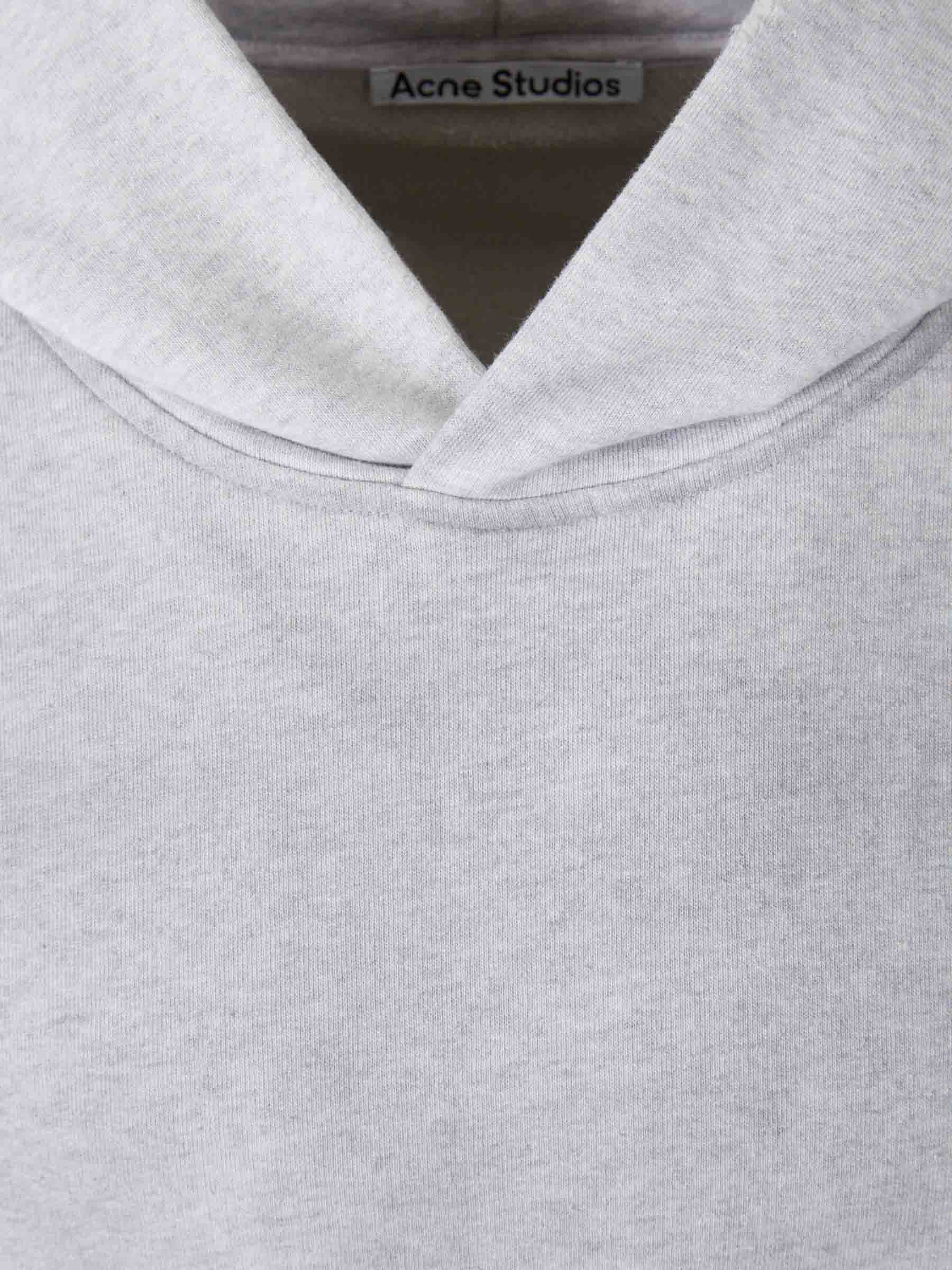 Cotton Hooded Sweatshirt Acne studios – Гарантія оригінальності – детальний вид