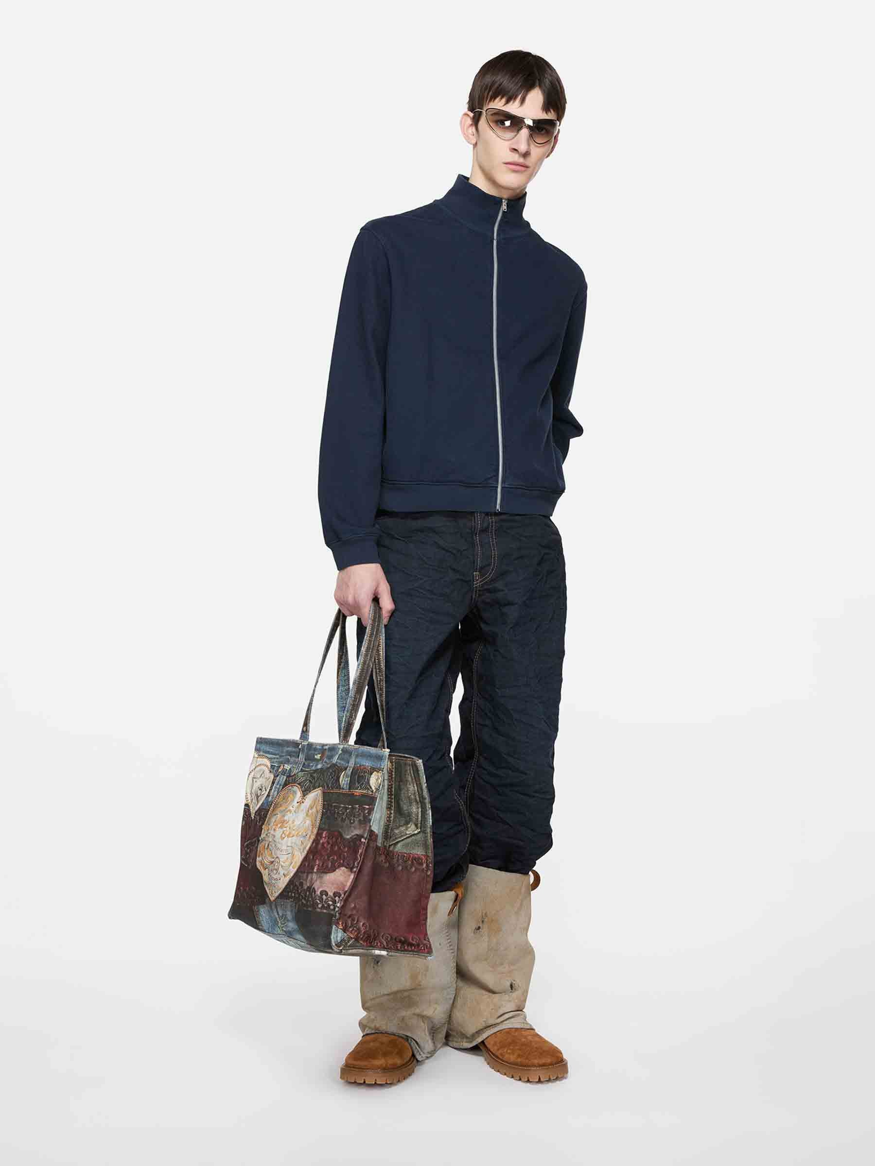 High Neck Sweatshirt Acne studios – Гарантія оригінальності – вид ззаду
