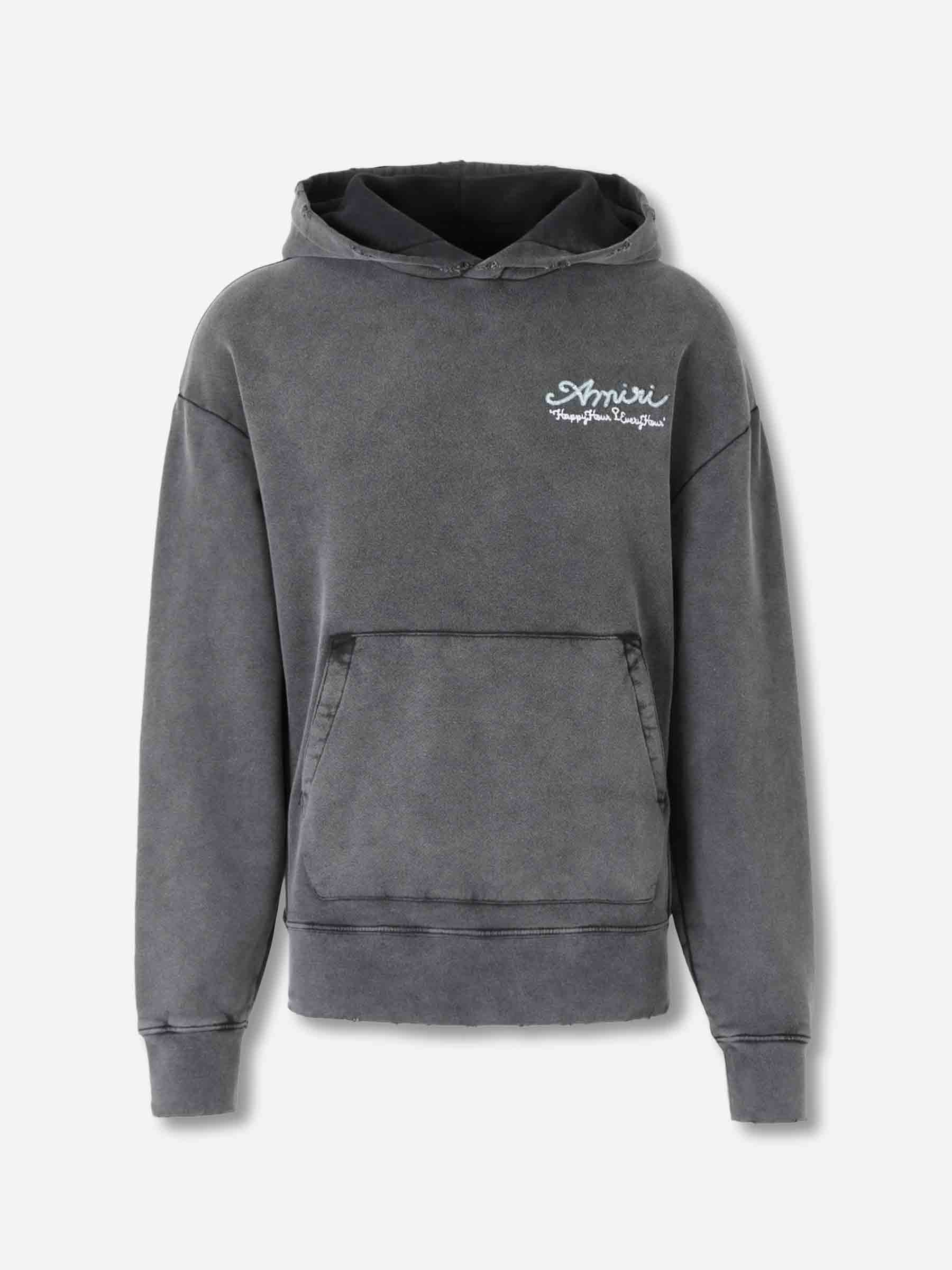 Оригінальна Sudadera Capucha Logo Amiri – боковий вид