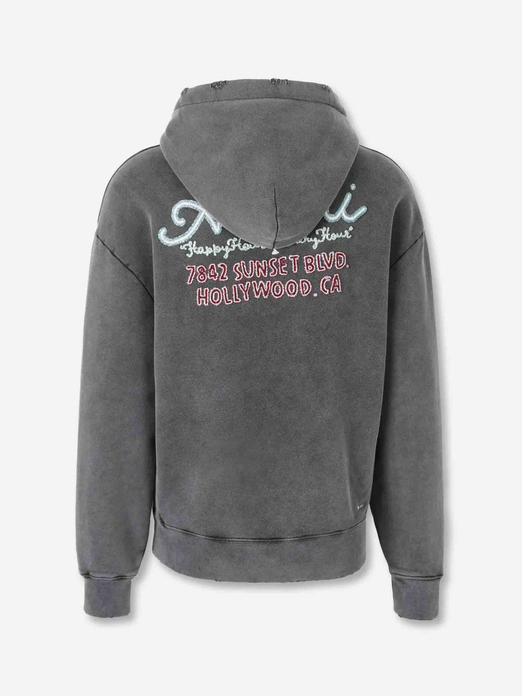 Оригінальна Sudadera Capucha Logo Amiri – вид ззаду