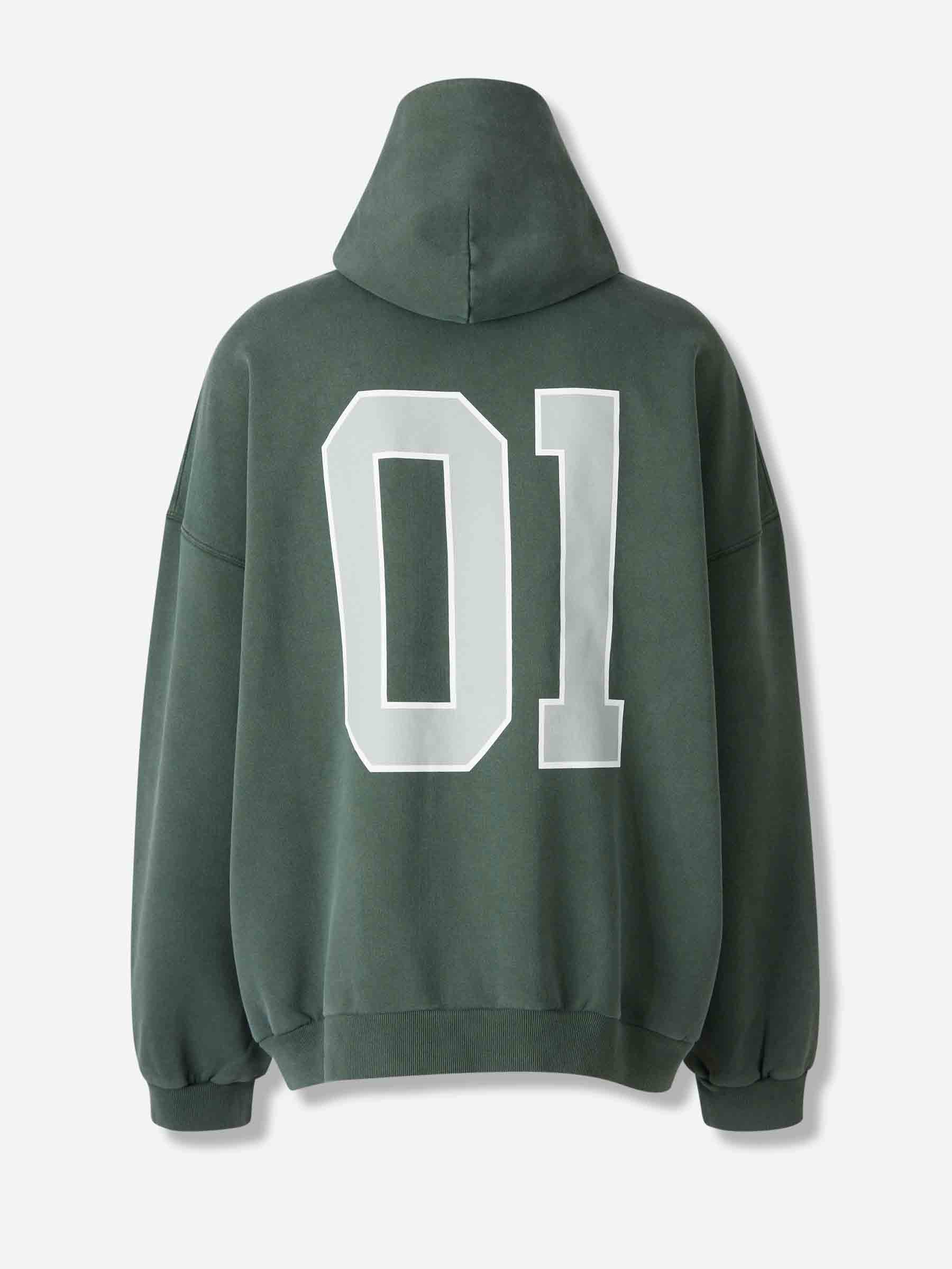 Hooded Sweatshirt Logo Balenciaga – Гарантія оригінальності – вид ззаду