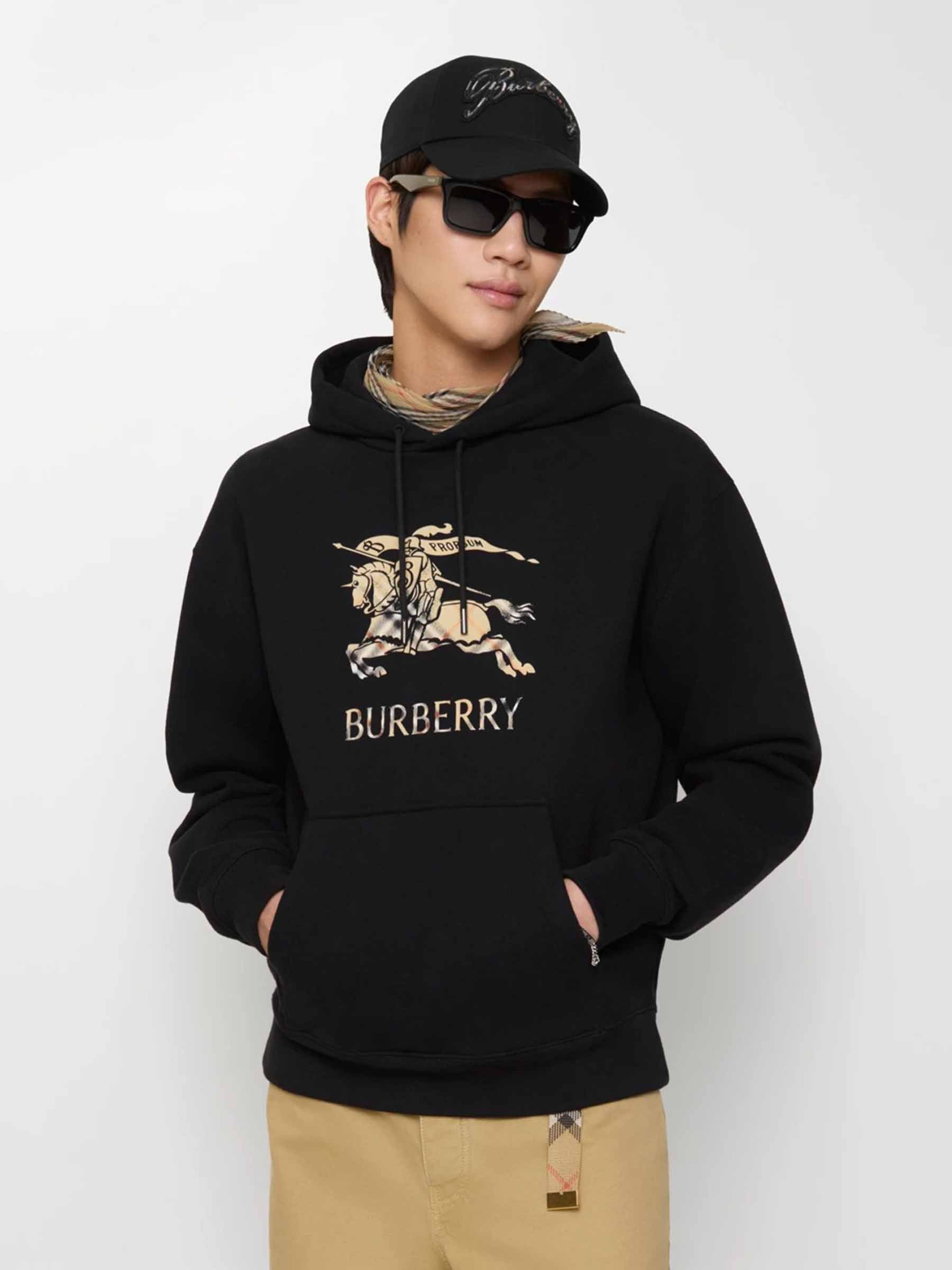 Logo Hoodie Burberry оригінал – Купити в Україні – вид ззаду