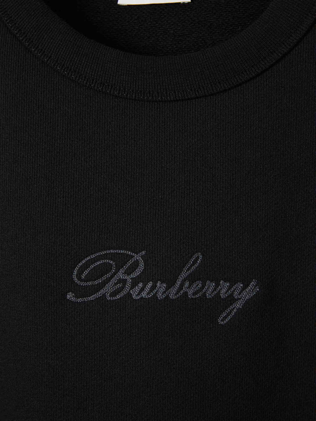 Round Neck Sweatshirt Burberry – Гарантія оригінальності – детальний вид