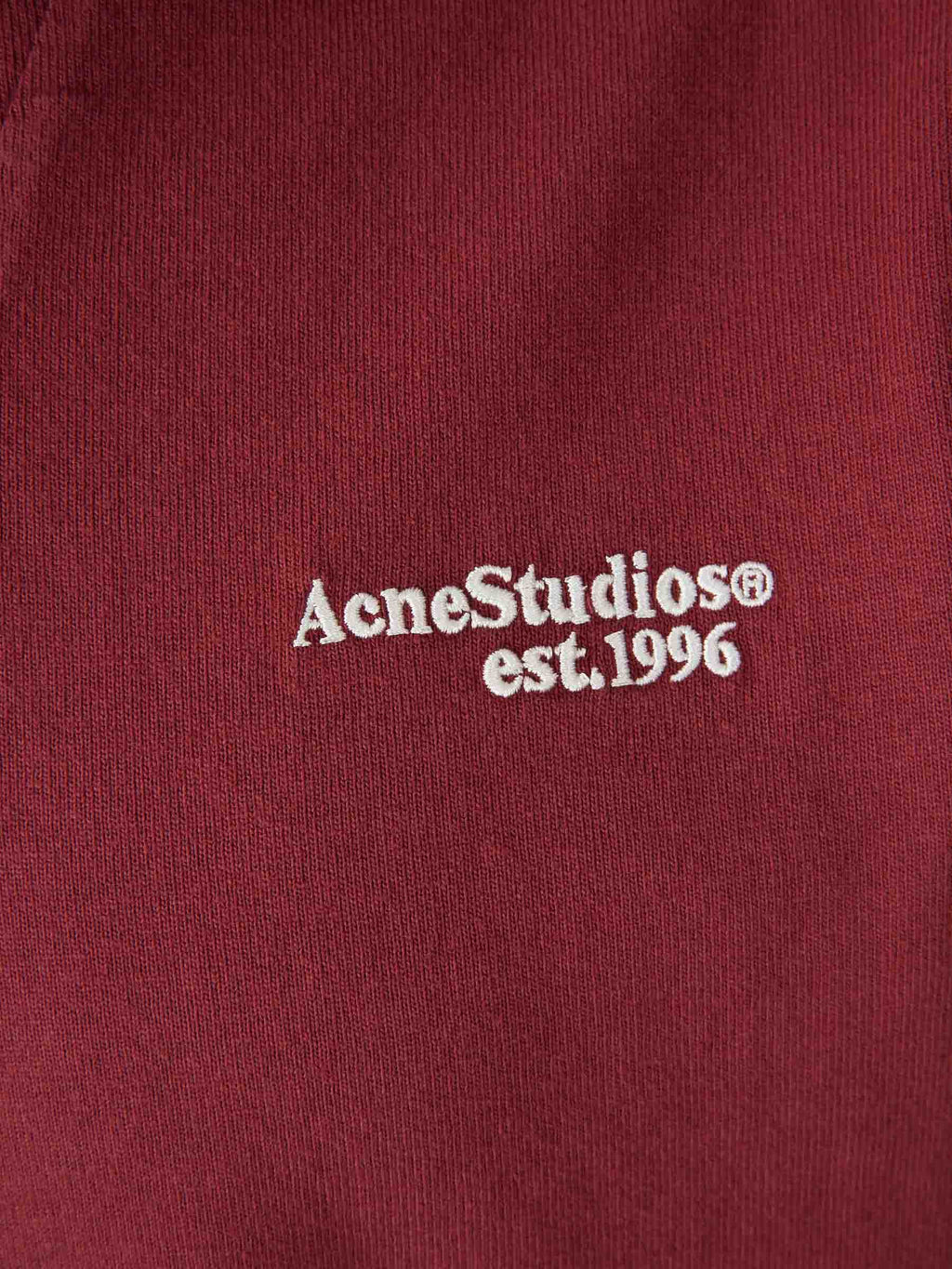 Logo Sweatshirt Cotton Acne studios – Гарантія оригінальності – збільшений вид