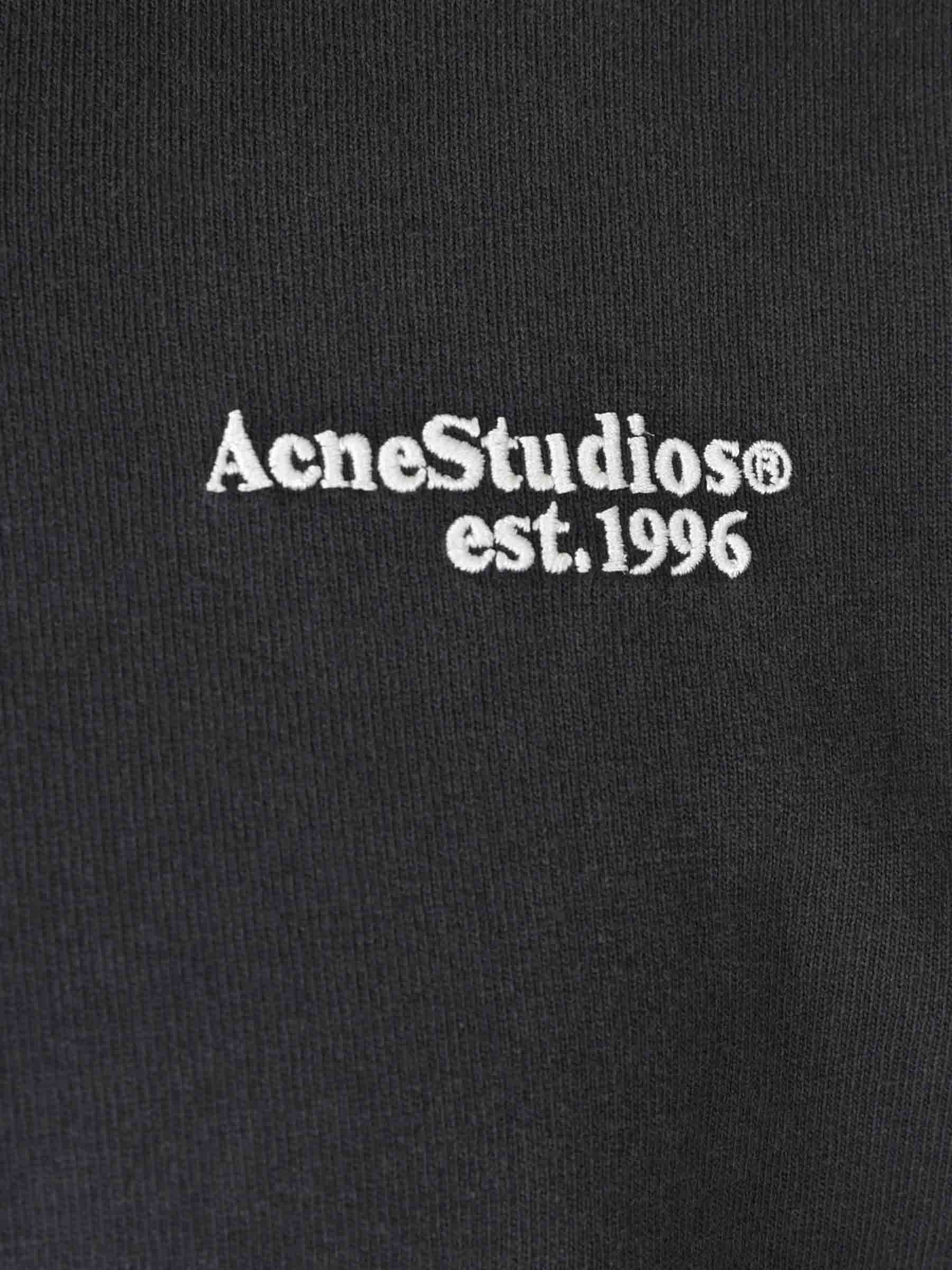 Logo Sweatshirt Cotton Acne studios – Гарантія оригінальності – детальний вид