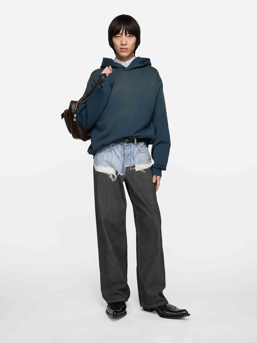 Оригінальна Logo Hoodie Acne studios – вид ззаду
