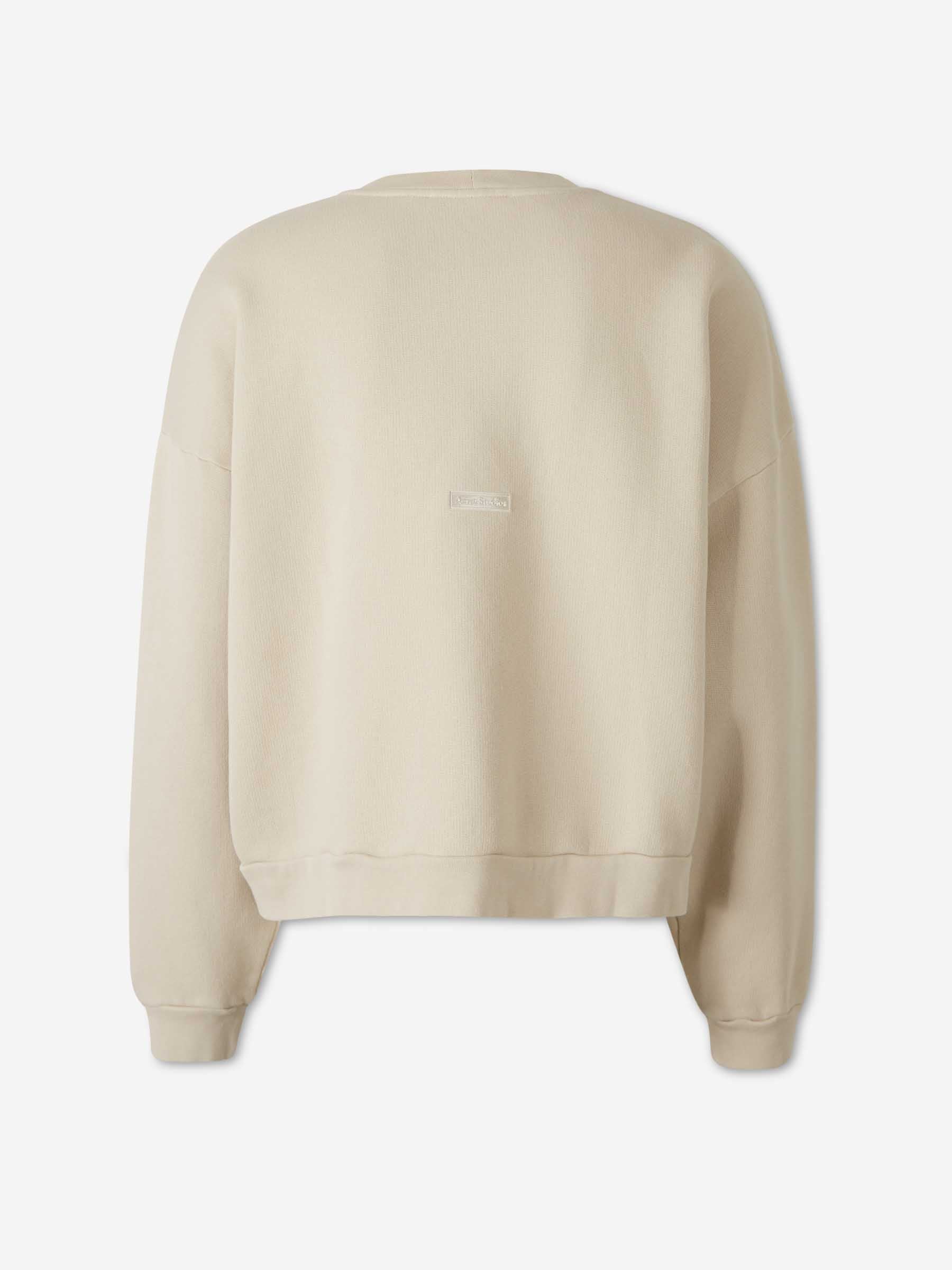 Оригінальна Crew Neck Sweatshirt Acne studios – вид ззаду