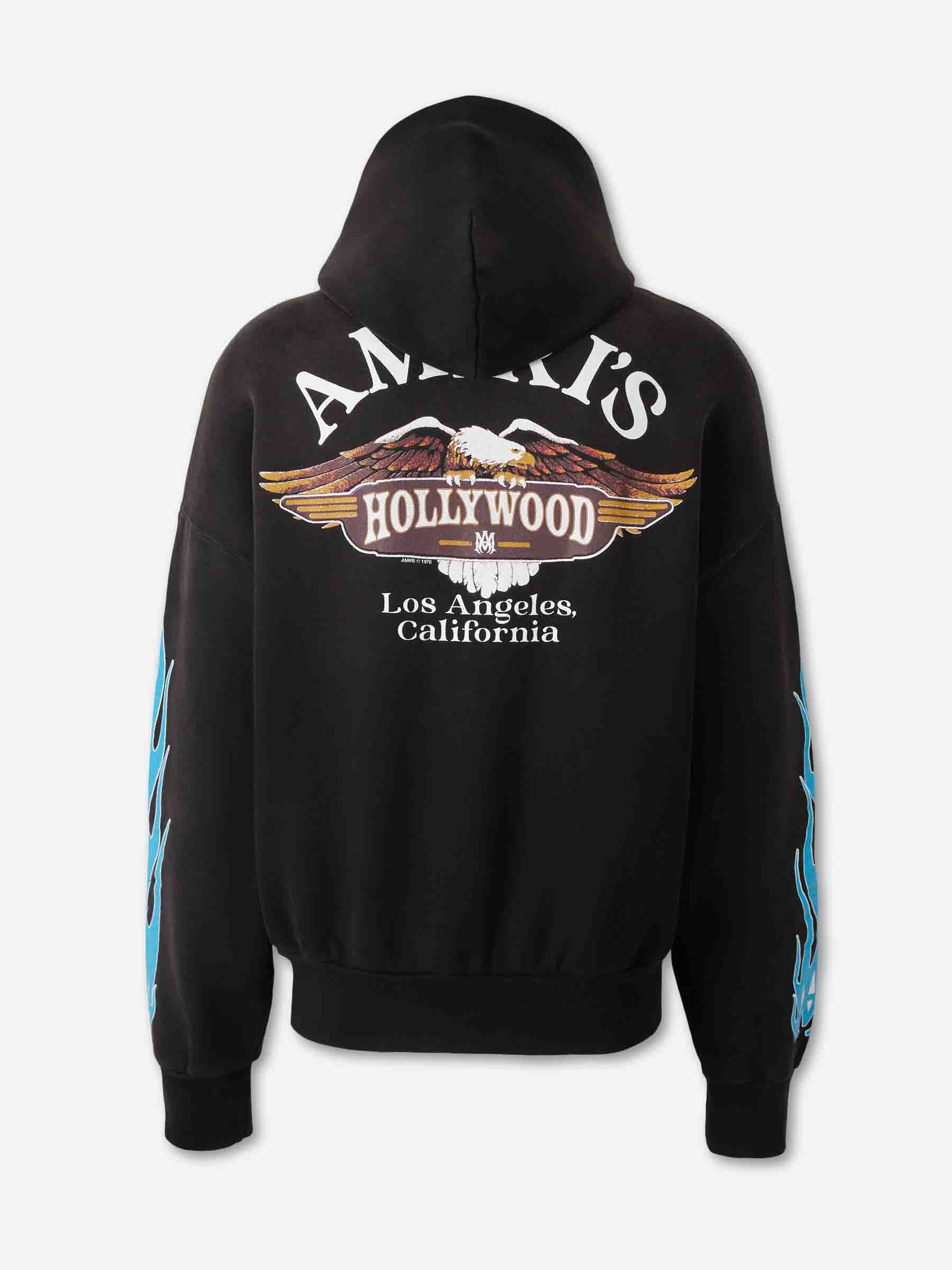 Zip-Up Hoodie Amiri оригінал – Купити в Україні – вид ззаду