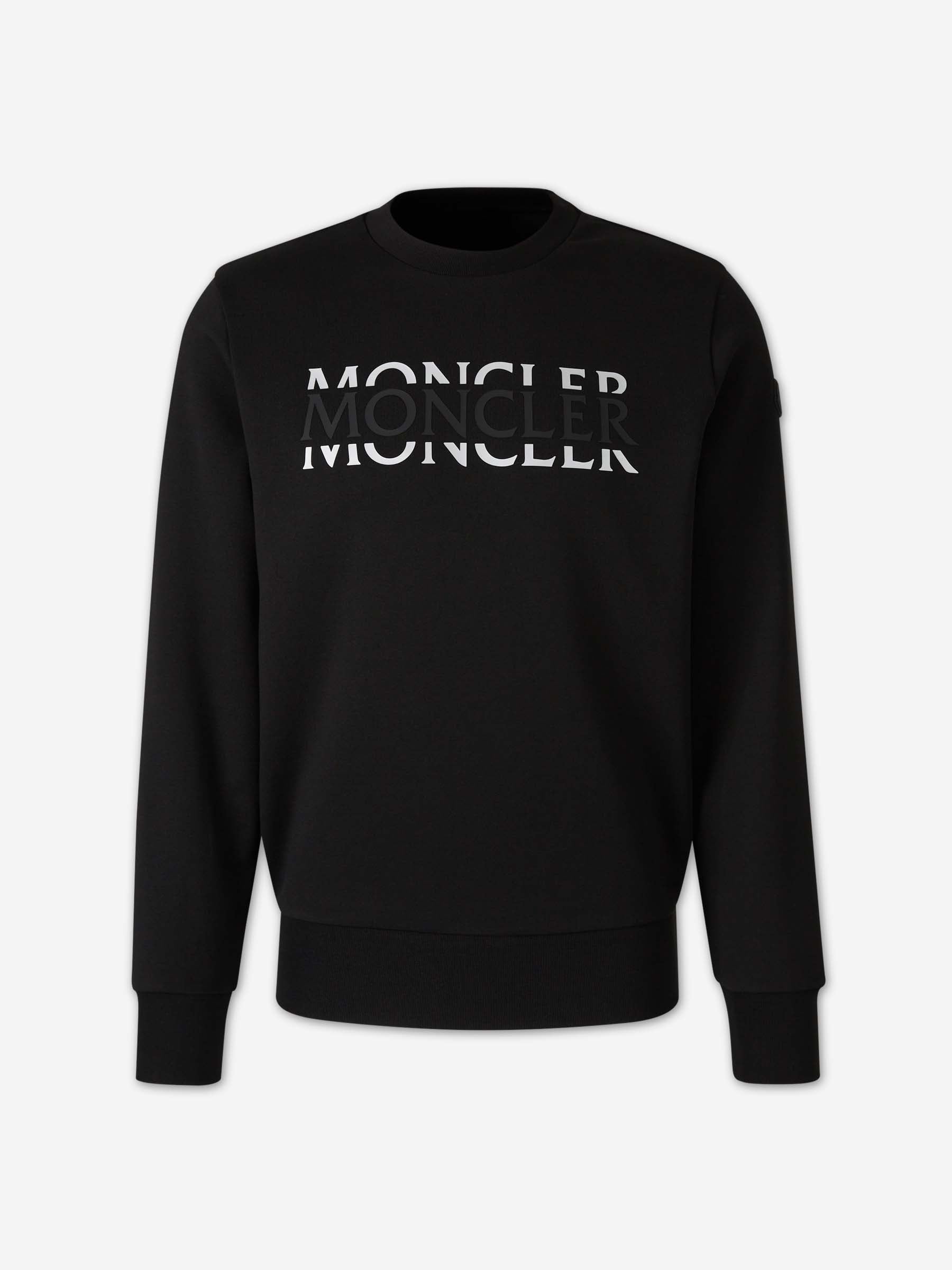 Crew Neck Sweatshirt Moncler – Гарантія оригінальності – боковий вид