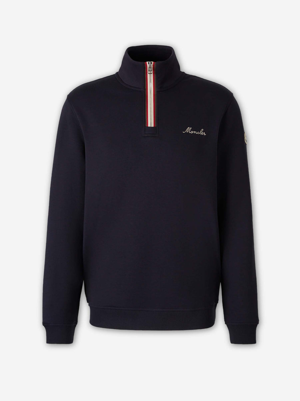 Logo Zip-Up Hoodie Moncler – Гарантія оригінальності – боковий вид