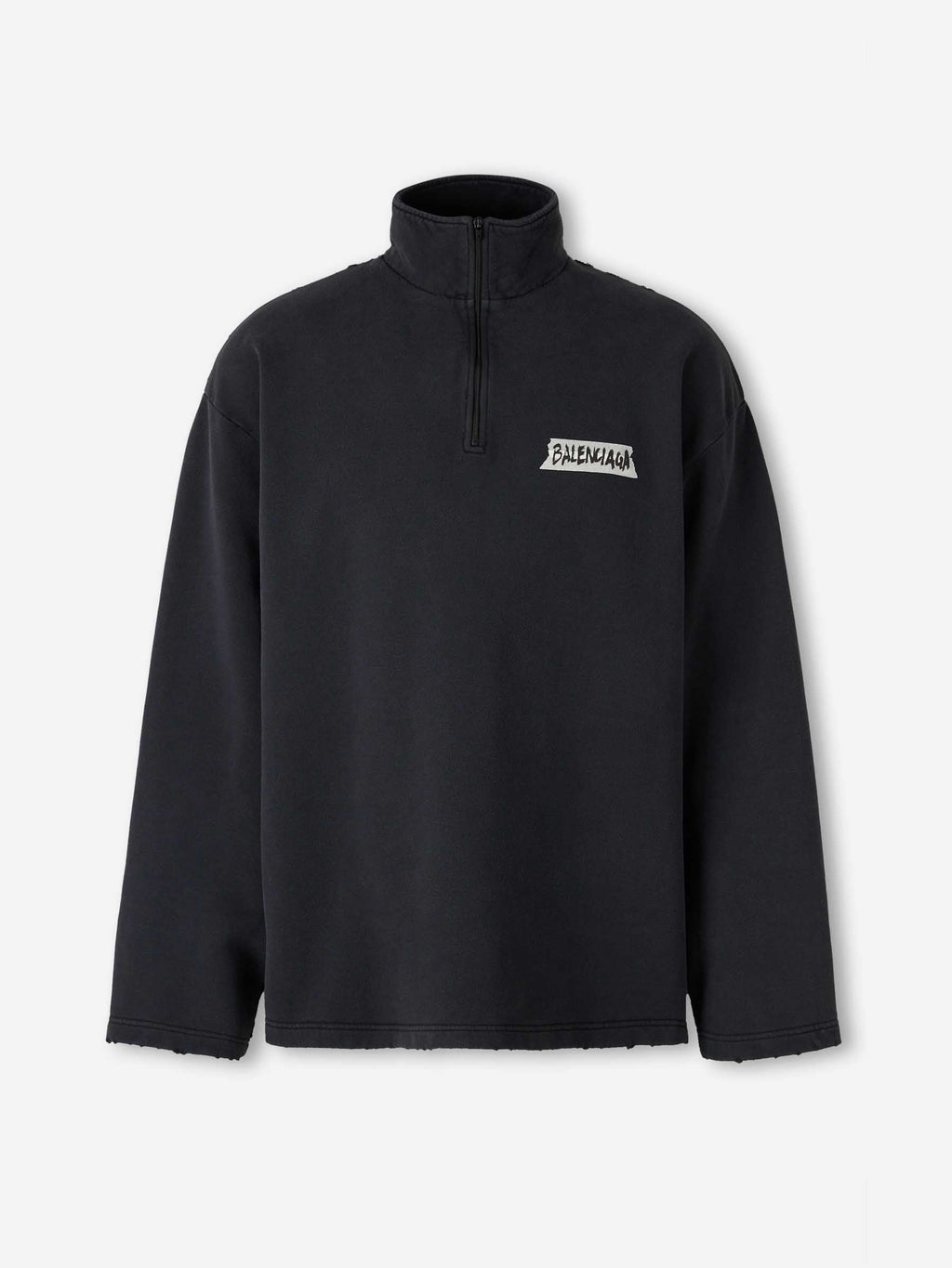 Masking Tape Sweatshirt Balenciaga оригінал – Купити в Україні – боковий вид