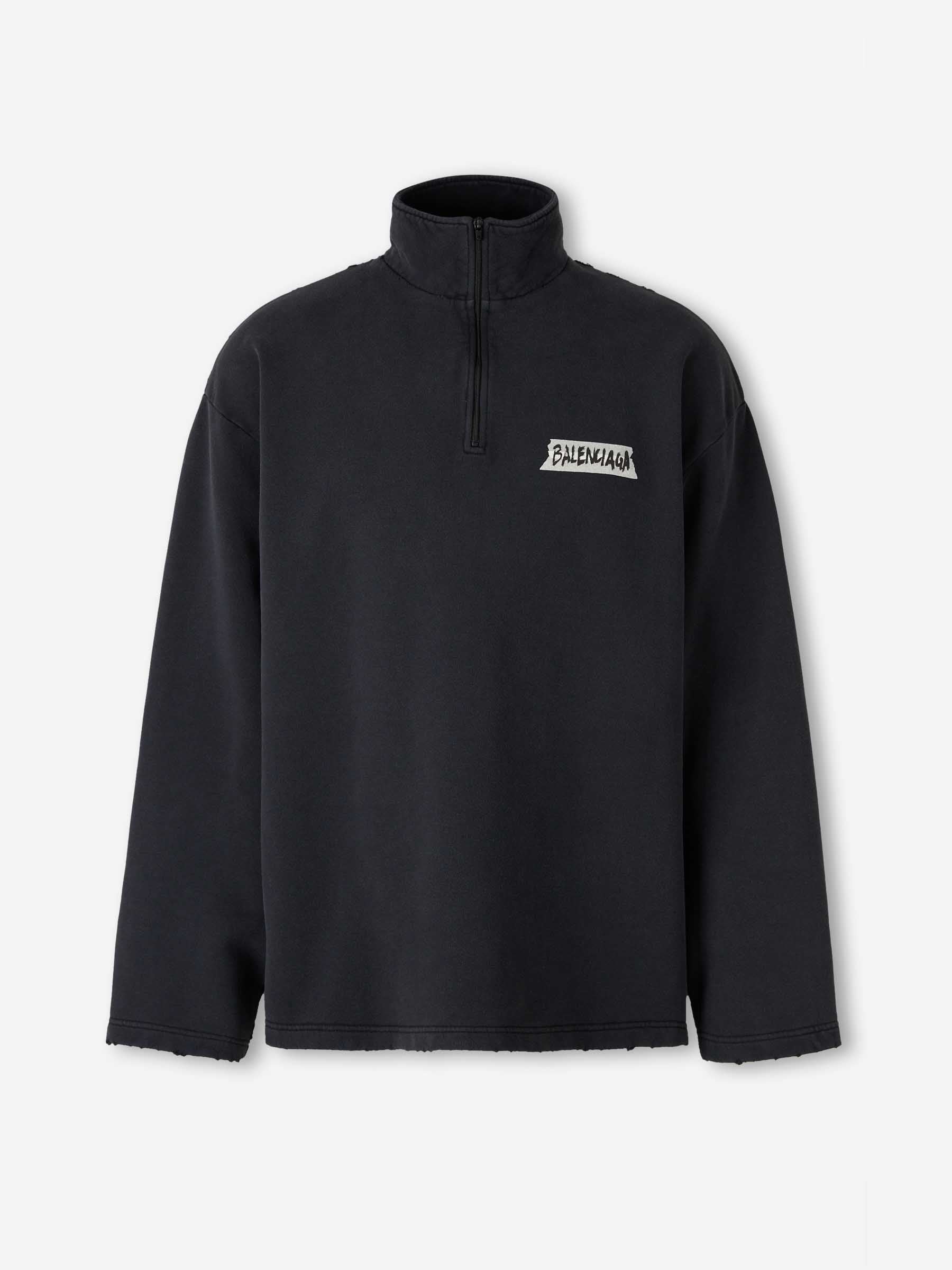 Masking Tape Sweatshirt Balenciaga оригінал – Купити в Україні – боковий вид