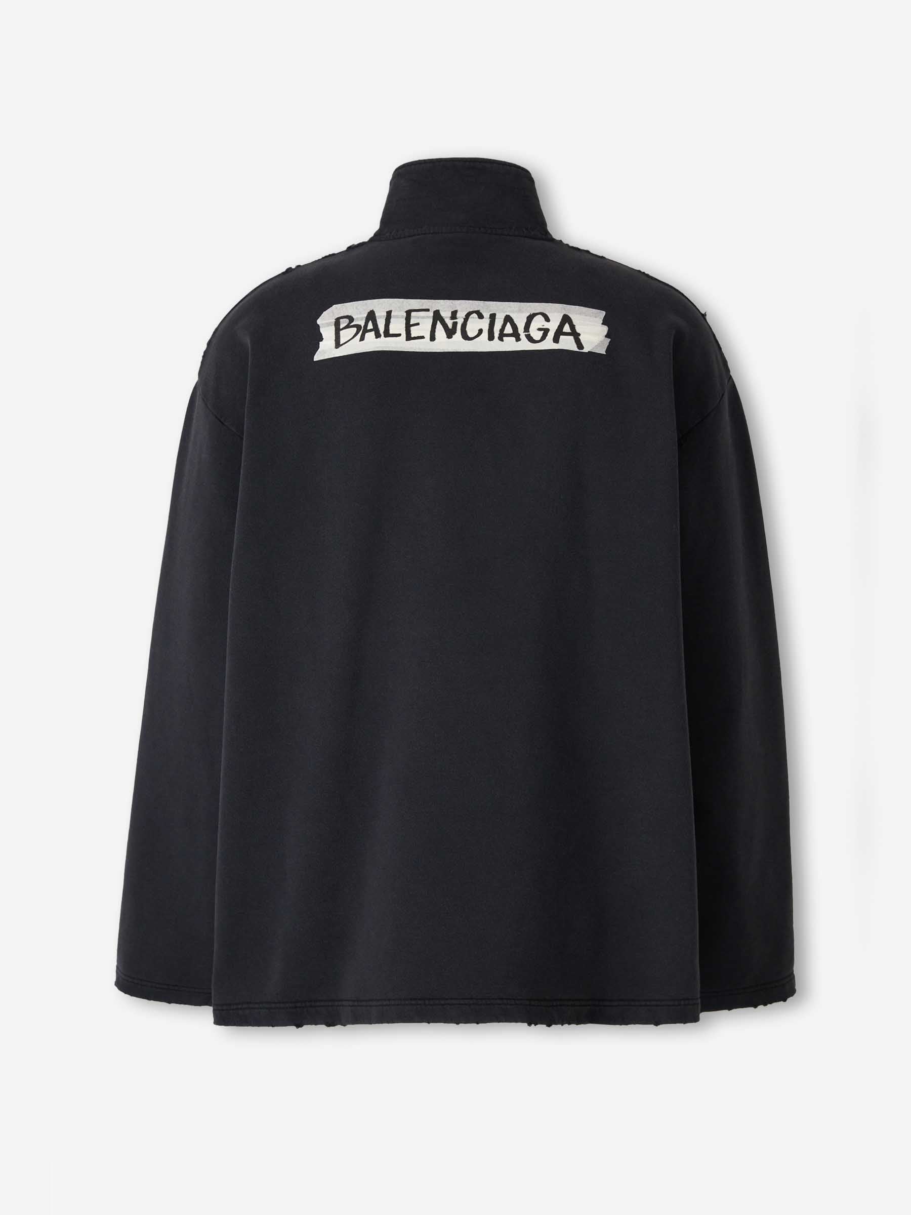 Masking Tape Sweatshirt Balenciaga оригінал – Купити в Україні – вид ззаду