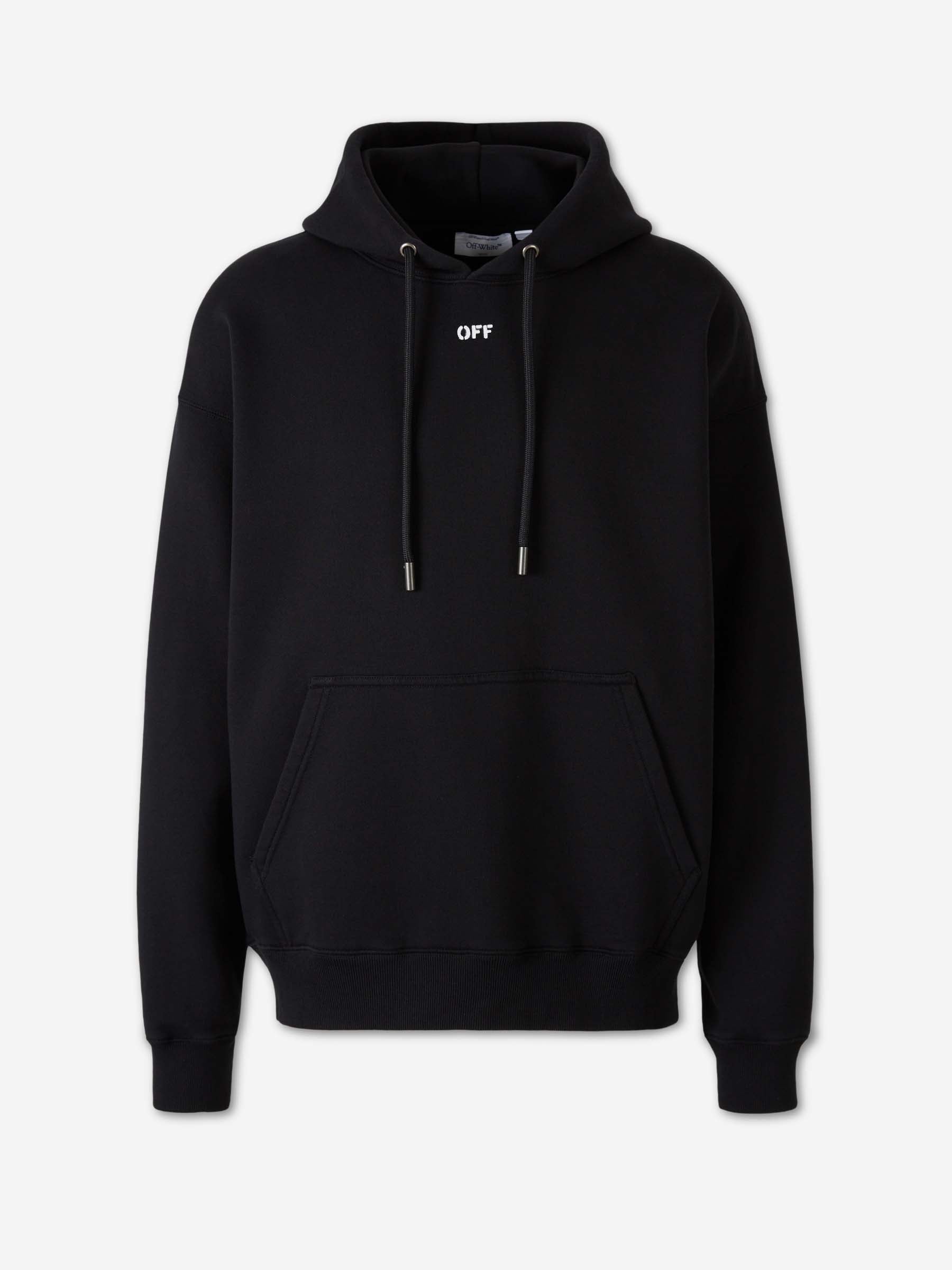 Logo Hoodie Off-white – Гарантія оригінальності – боковий вид