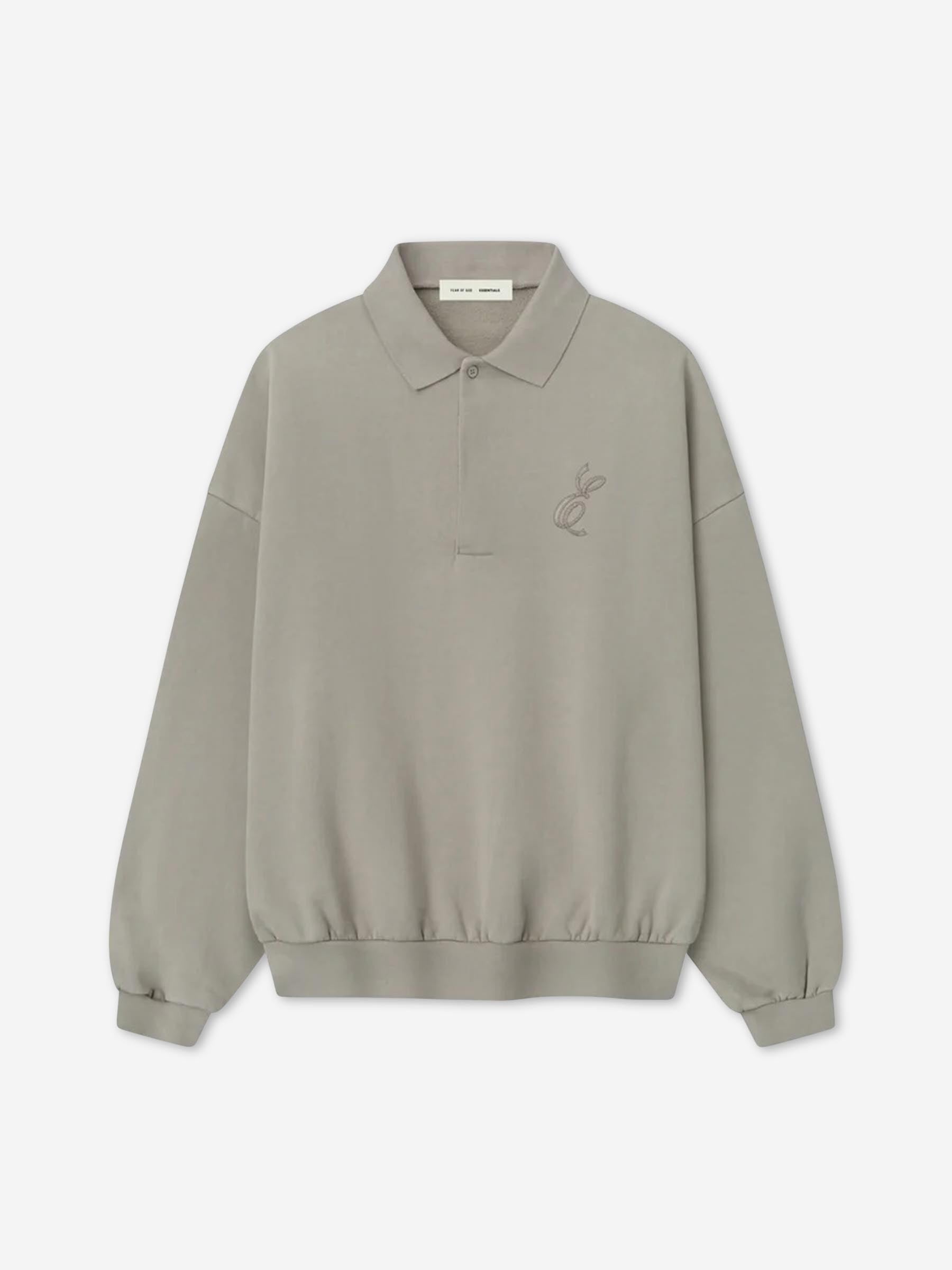 Оригінальна Polo Neck Sweatshirt Fear of god – боковий вид - FEAR OF GOD
