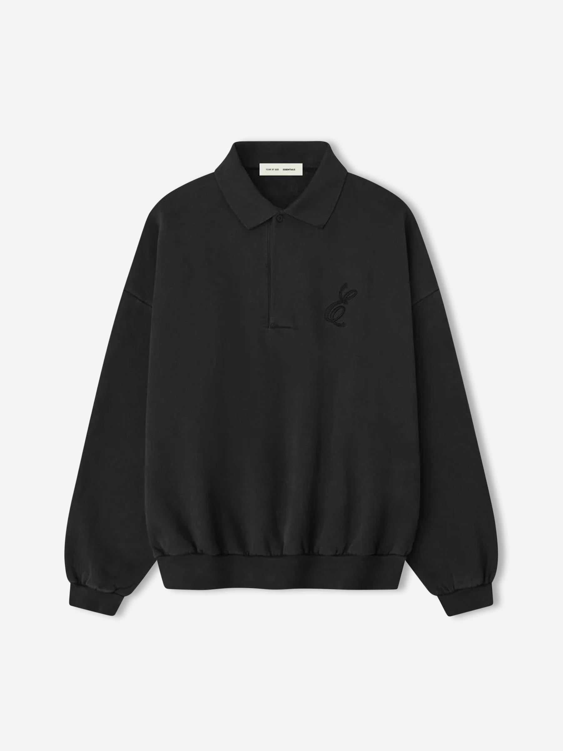 Sudadera Cuello Polo Fear of god – Гарантія оригінальності – боковий вид - FEAR OF GOD