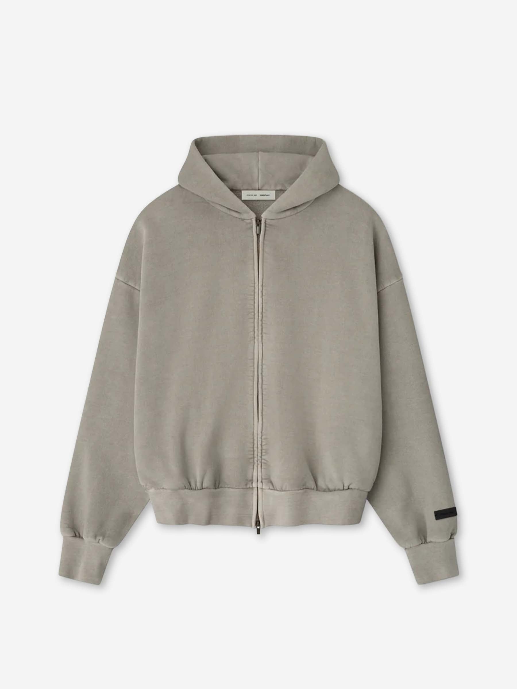 Zip-Up Hoodie Fear of god – Гарантія оригінальності – боковий вид - FEAR OF GOD