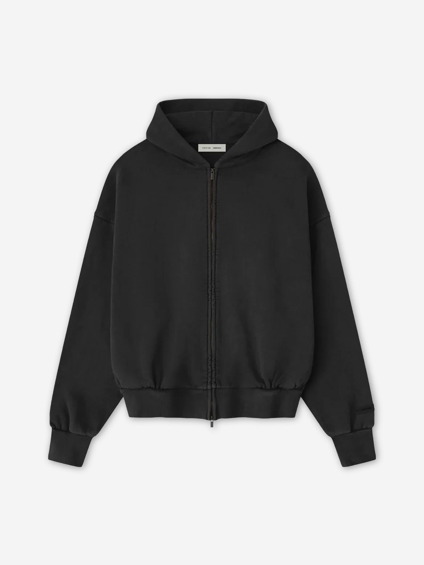 Zip-Up Hoodie Fear of god – Гарантія оригінальності – боковий вид - FEAR OF GOD