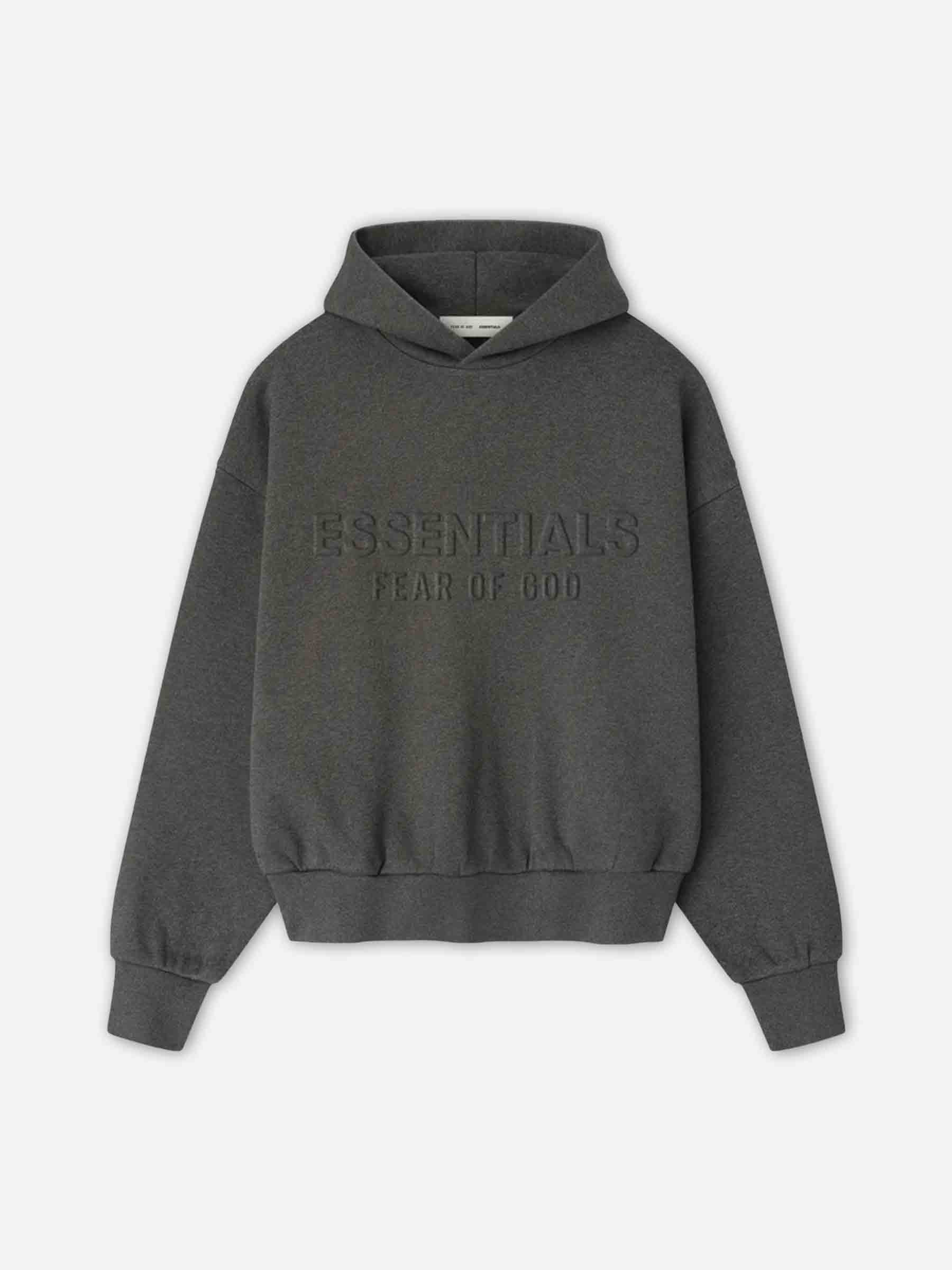 Sudadera Capucha Logo Fear of god оригінал – Купити в Україні – боковий вид - FEAR OF GOD