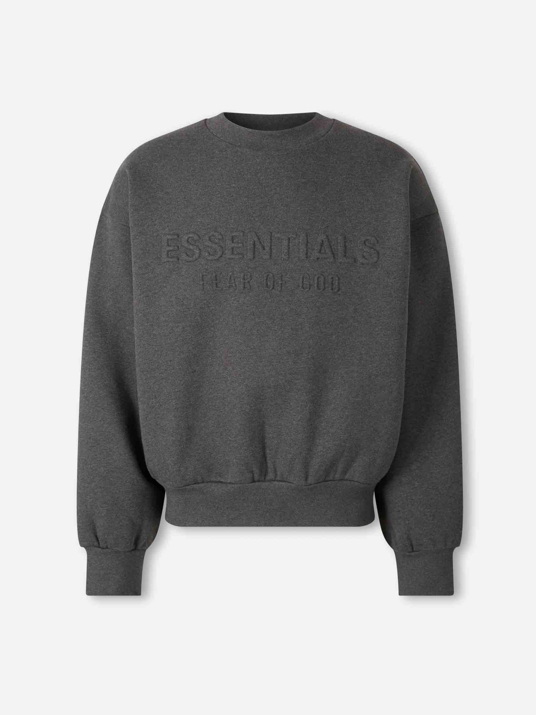 Crew Neck Sweatshirt Fear of god – Гарантія оригінальності – боковий вид