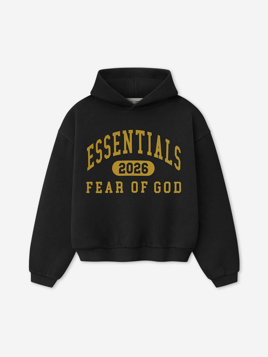 Оригінальна Cotton Hoodie Fear of god – боковий вид