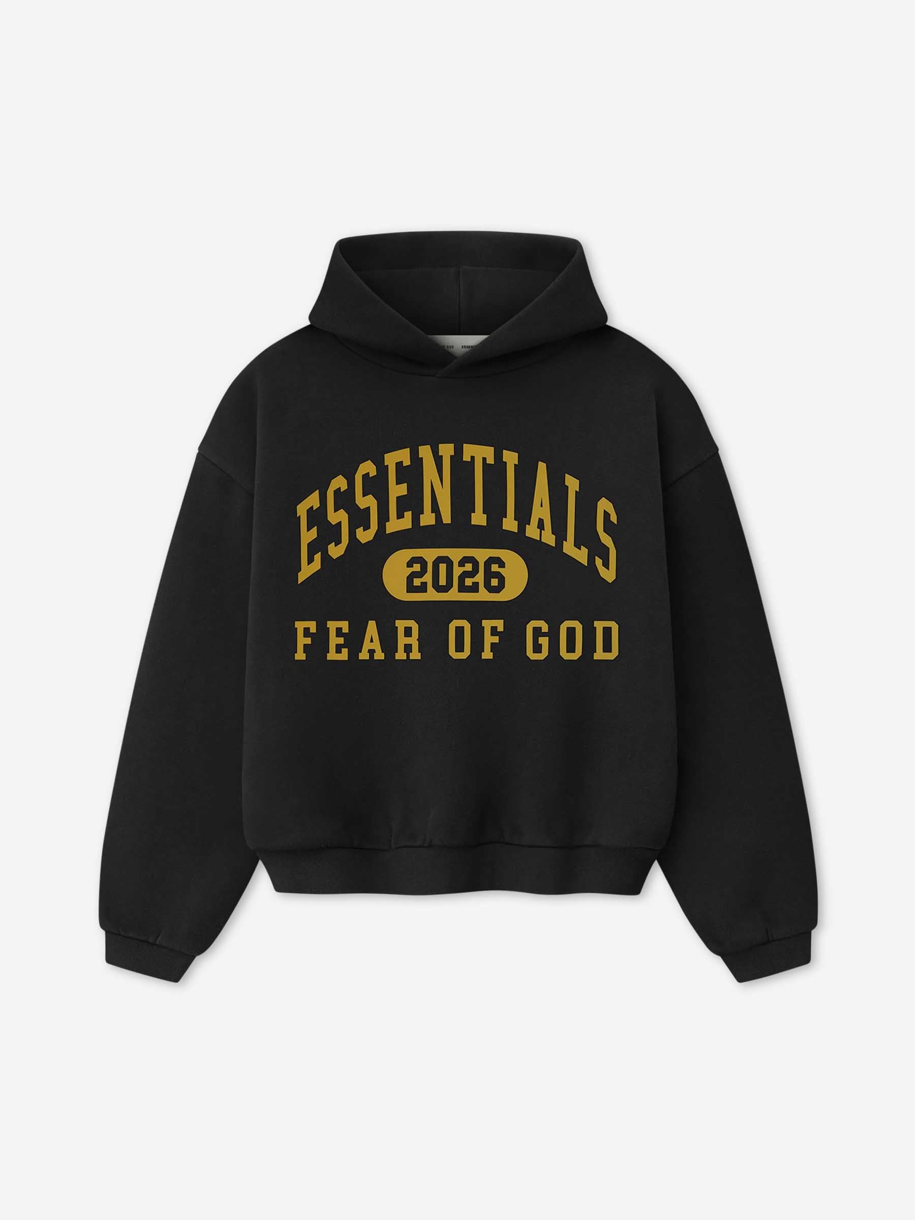Оригінальна Cotton Hoodie Fear of god – боковий вид