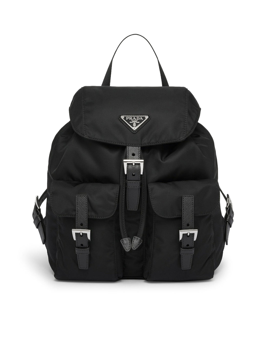 Оригінальна Small Backpack In Re-Nylon Prada – боковий вид