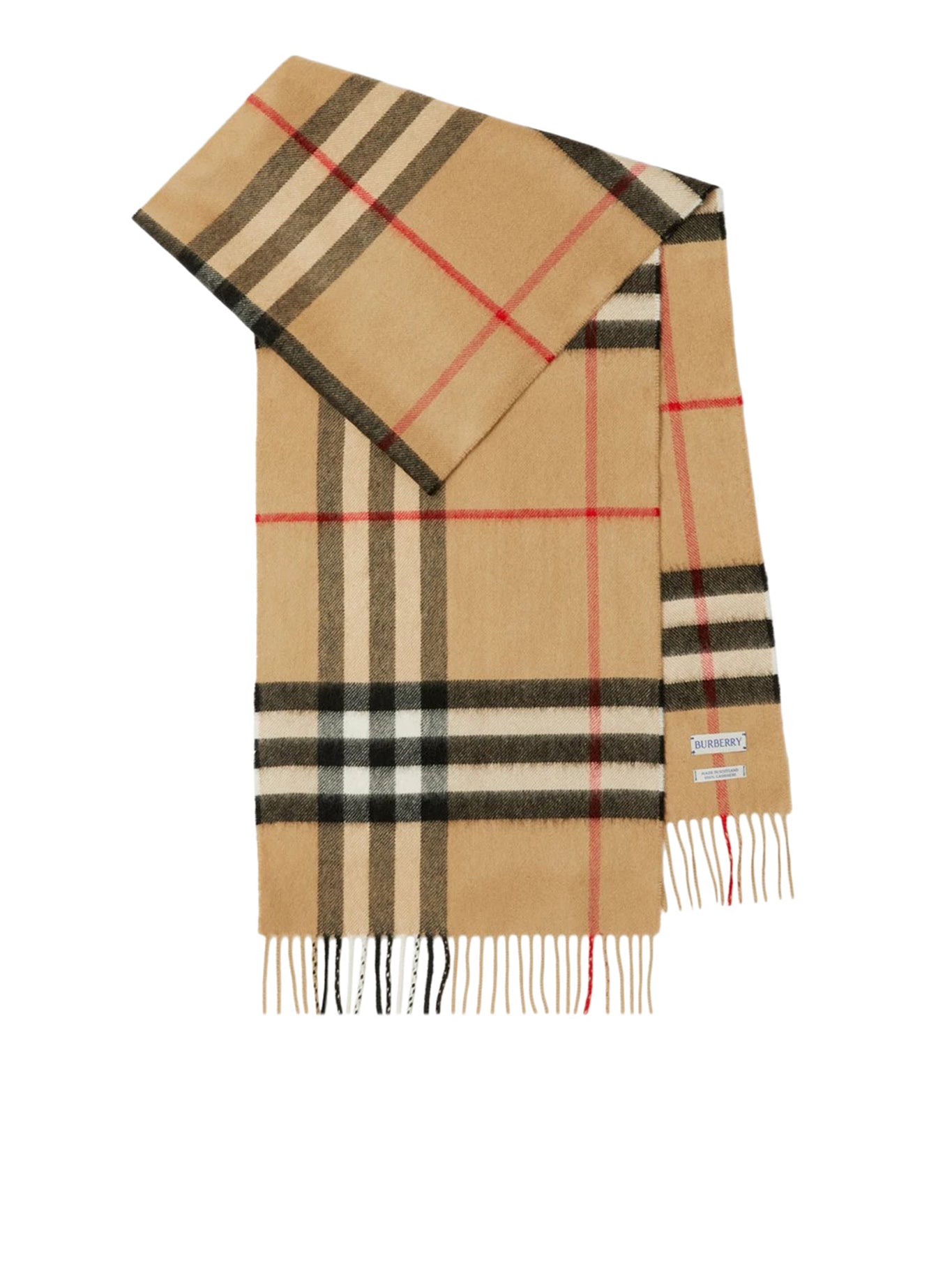 Check Cashmere Scarf Burberry оригінал – Купити в Україні – боковий вид