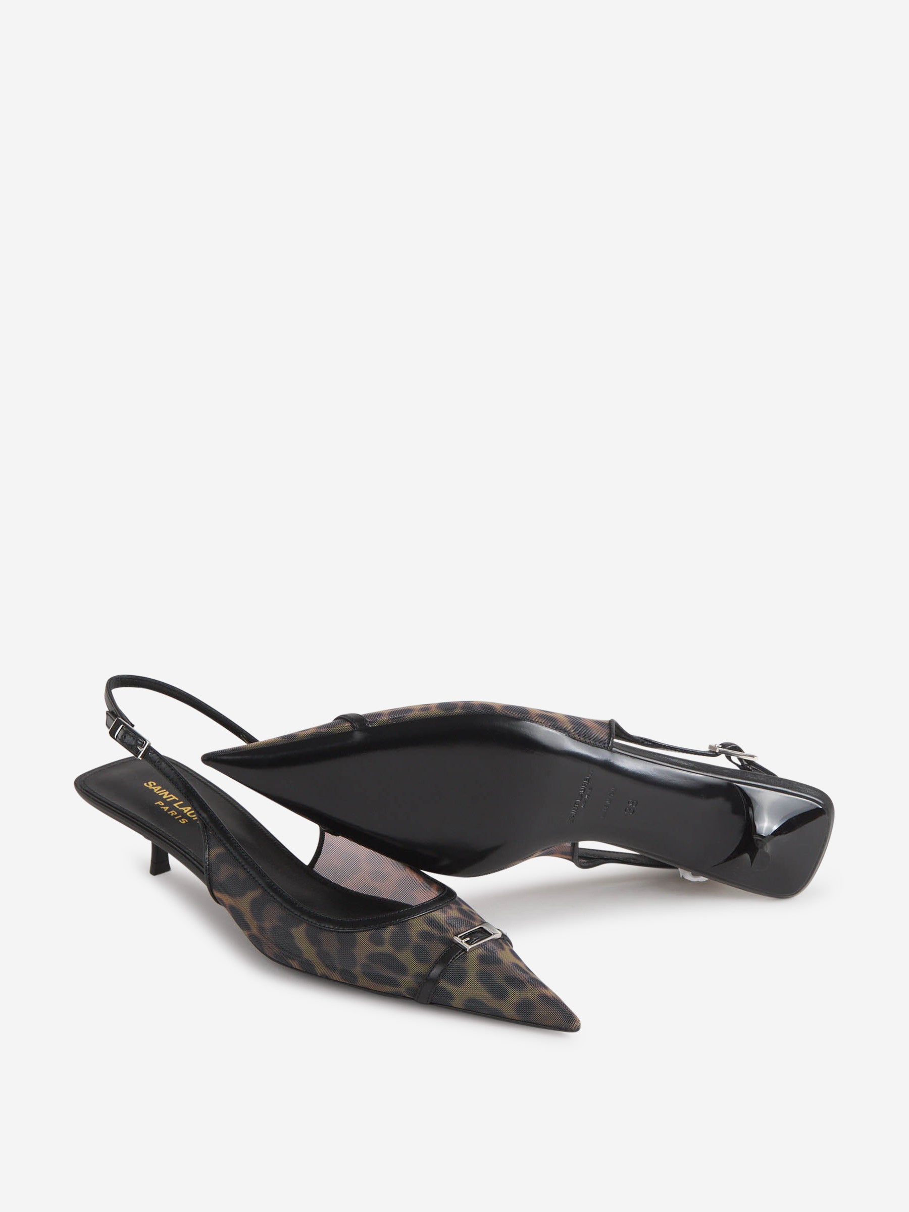 Oxalis Heeled Shoes Saint laurent – Гарантія оригінальності – збільшений вид