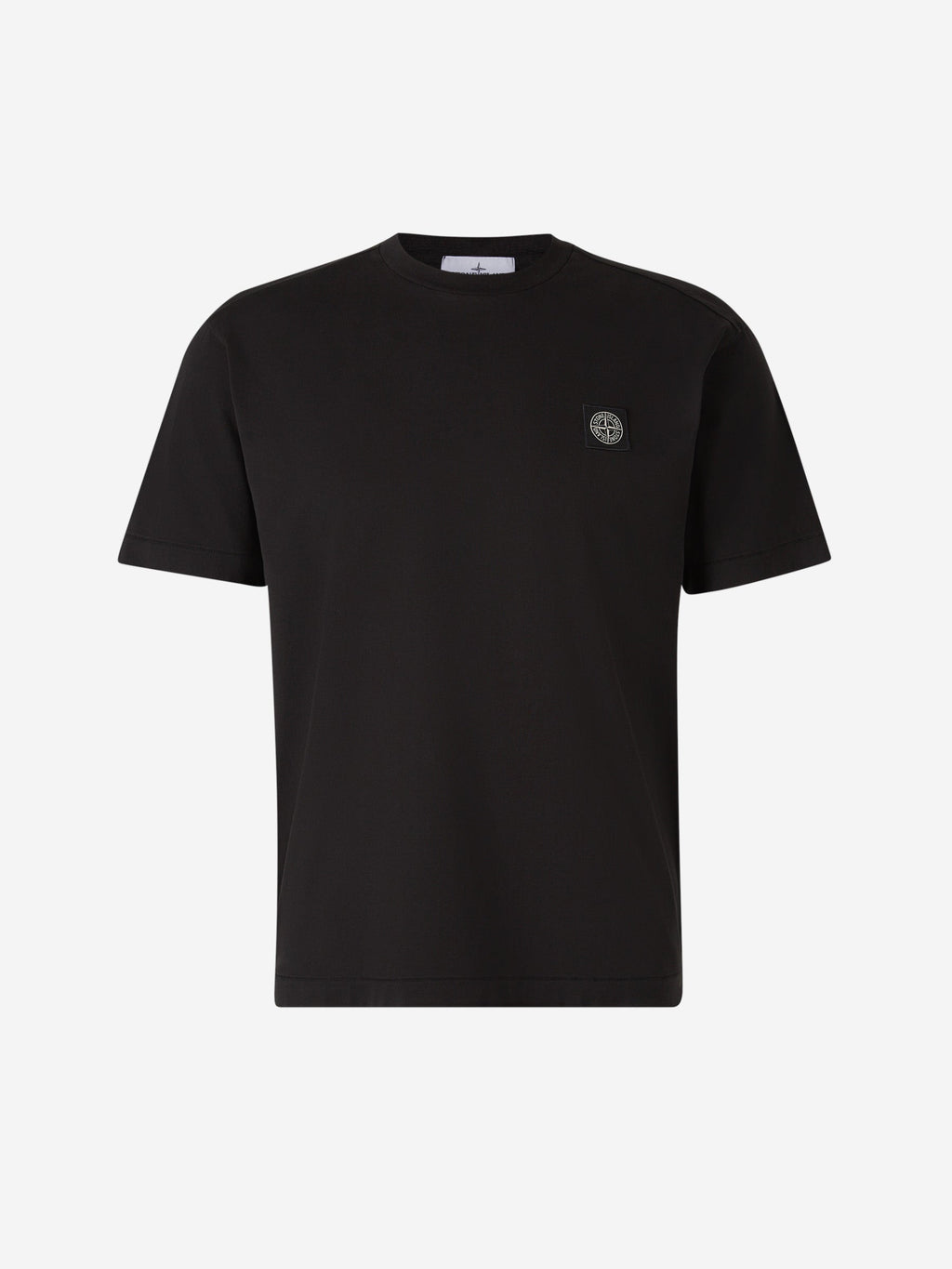 Оригінальна Cotton Logo T-Shirt Stone island – боковий вид