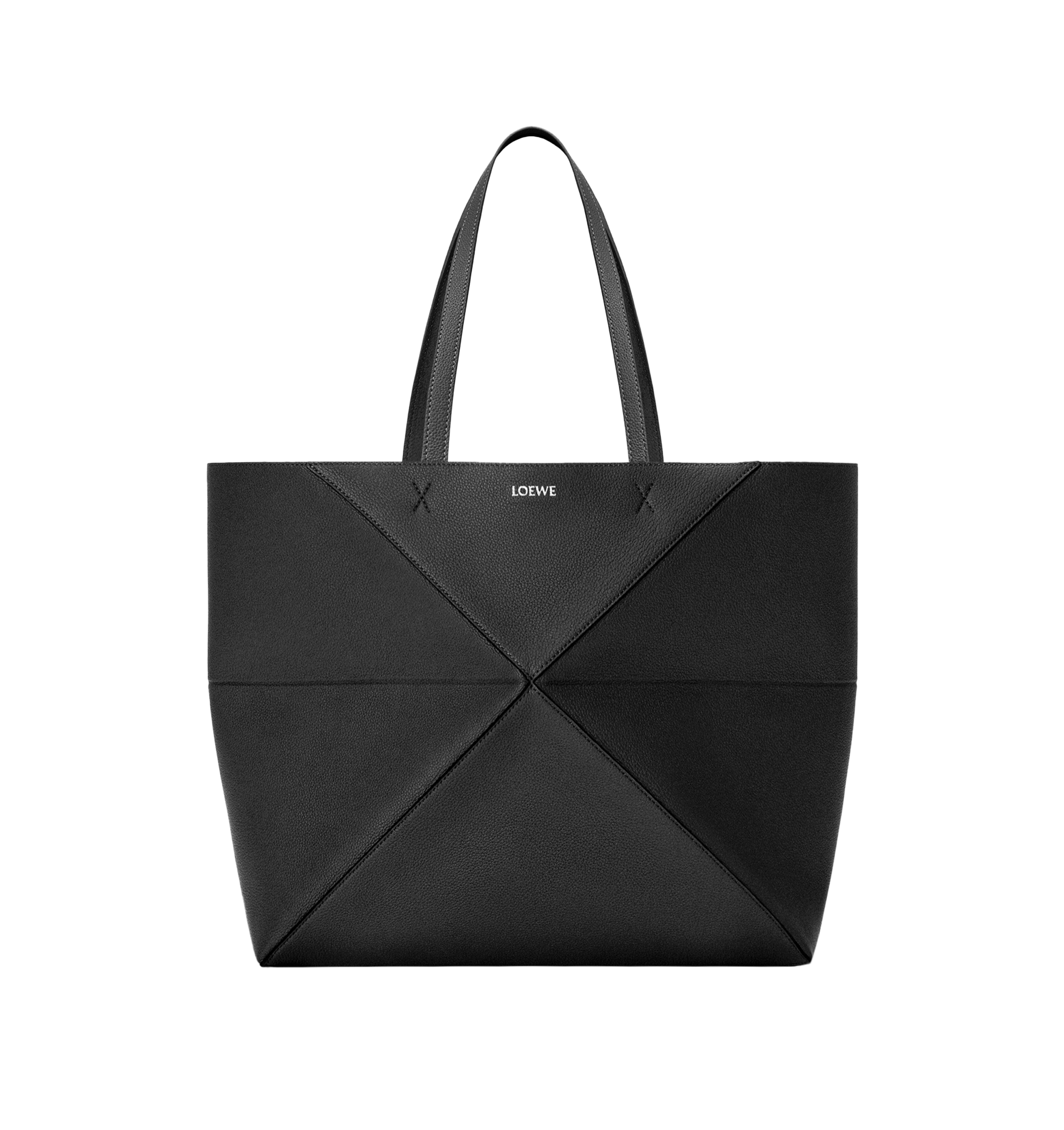 Puzzle Fold Tote Horizontal L Loewe – Гарантія оригінальності – боковий вид