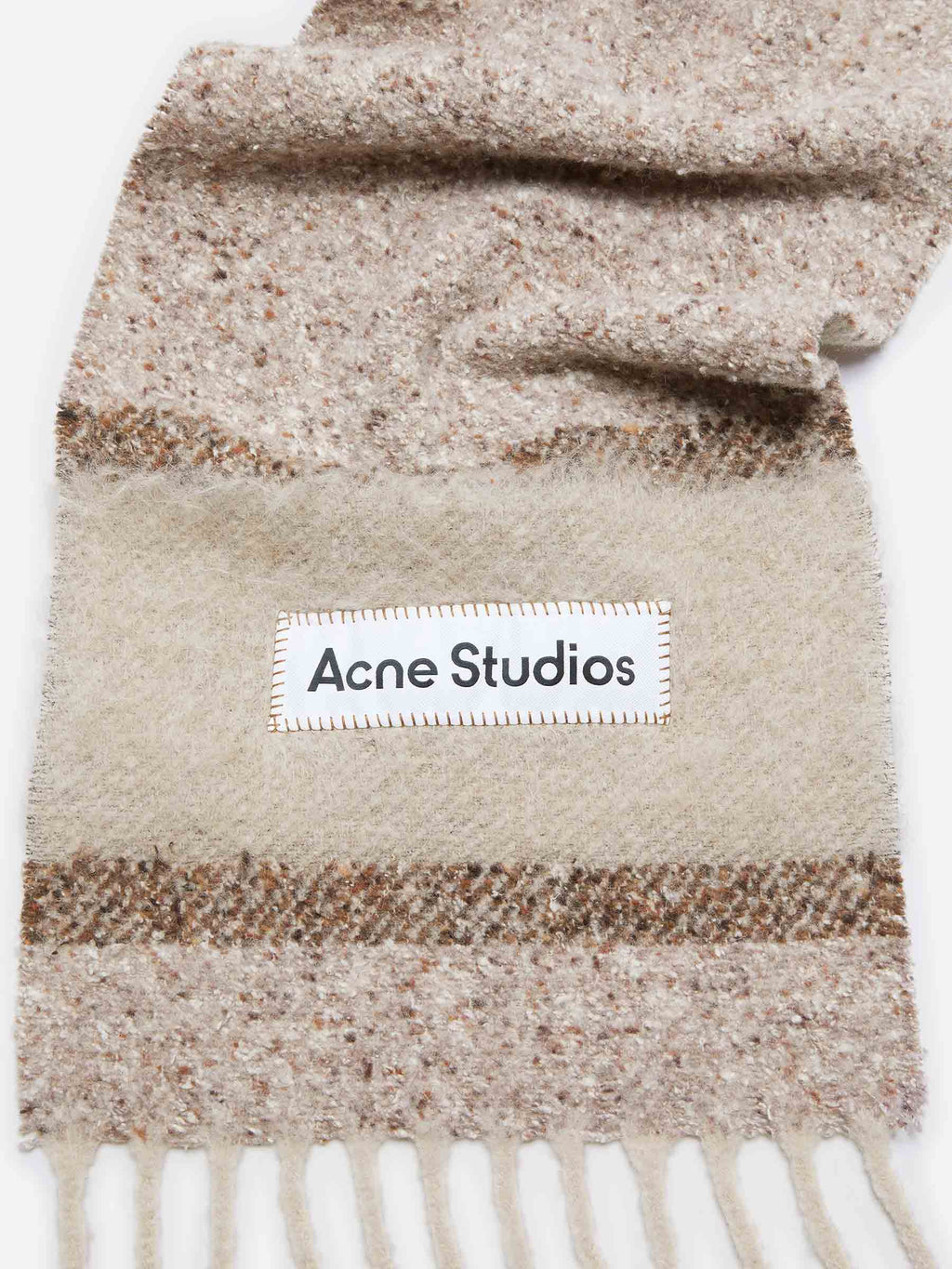 Mohair Logo Scarf Acne studios оригінал – Купити в Україні – збільшений вид