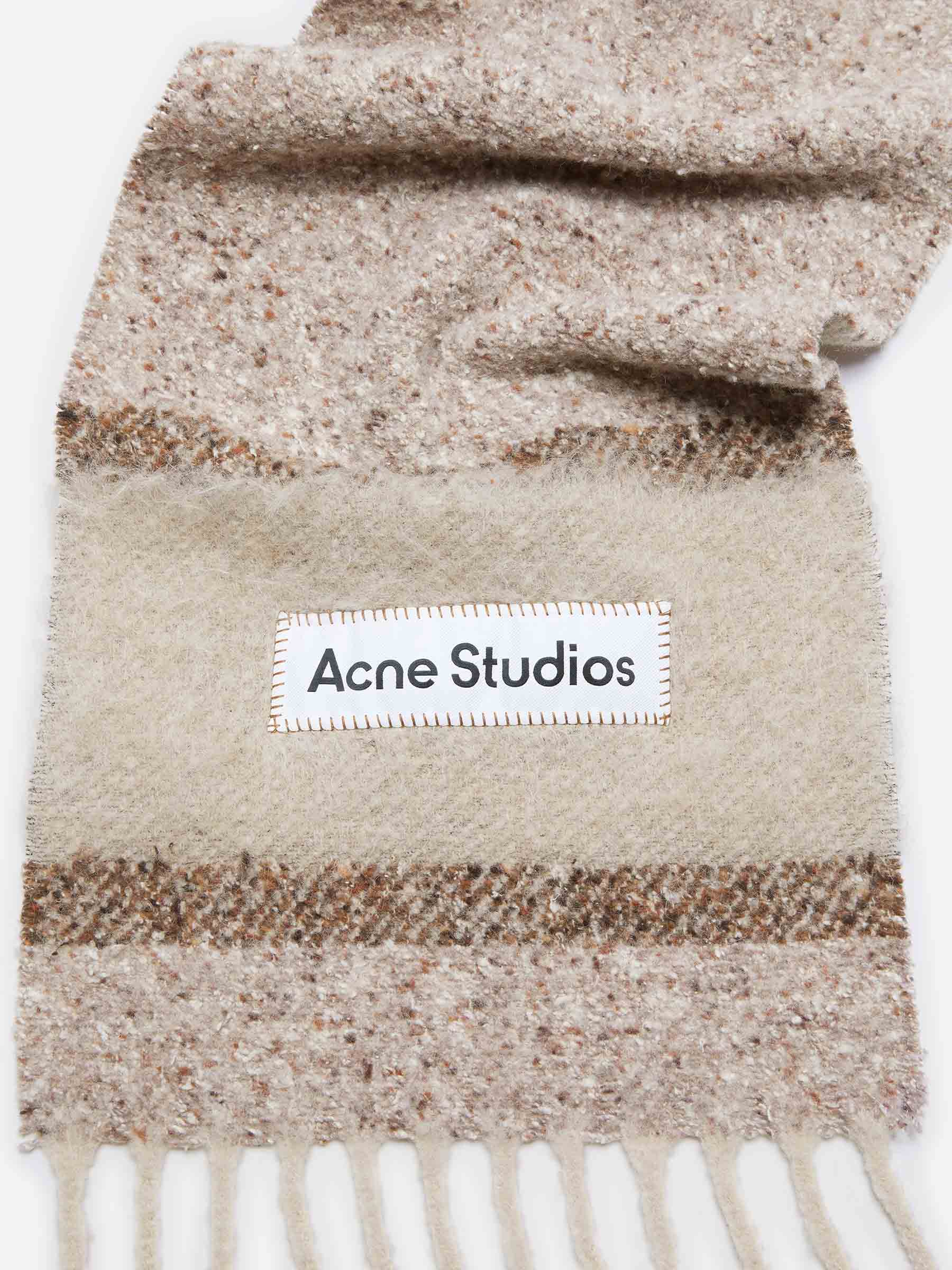 Mohair Logo Scarf Acne studios оригінал – Купити в Україні – збільшений вид