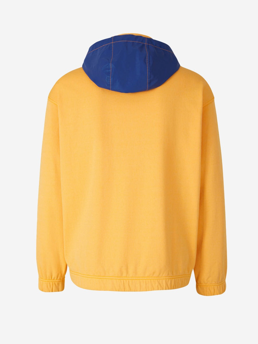 Sudadera Capucha Bicolor Stone island оригінал – Купити в Україні – вид ззаду