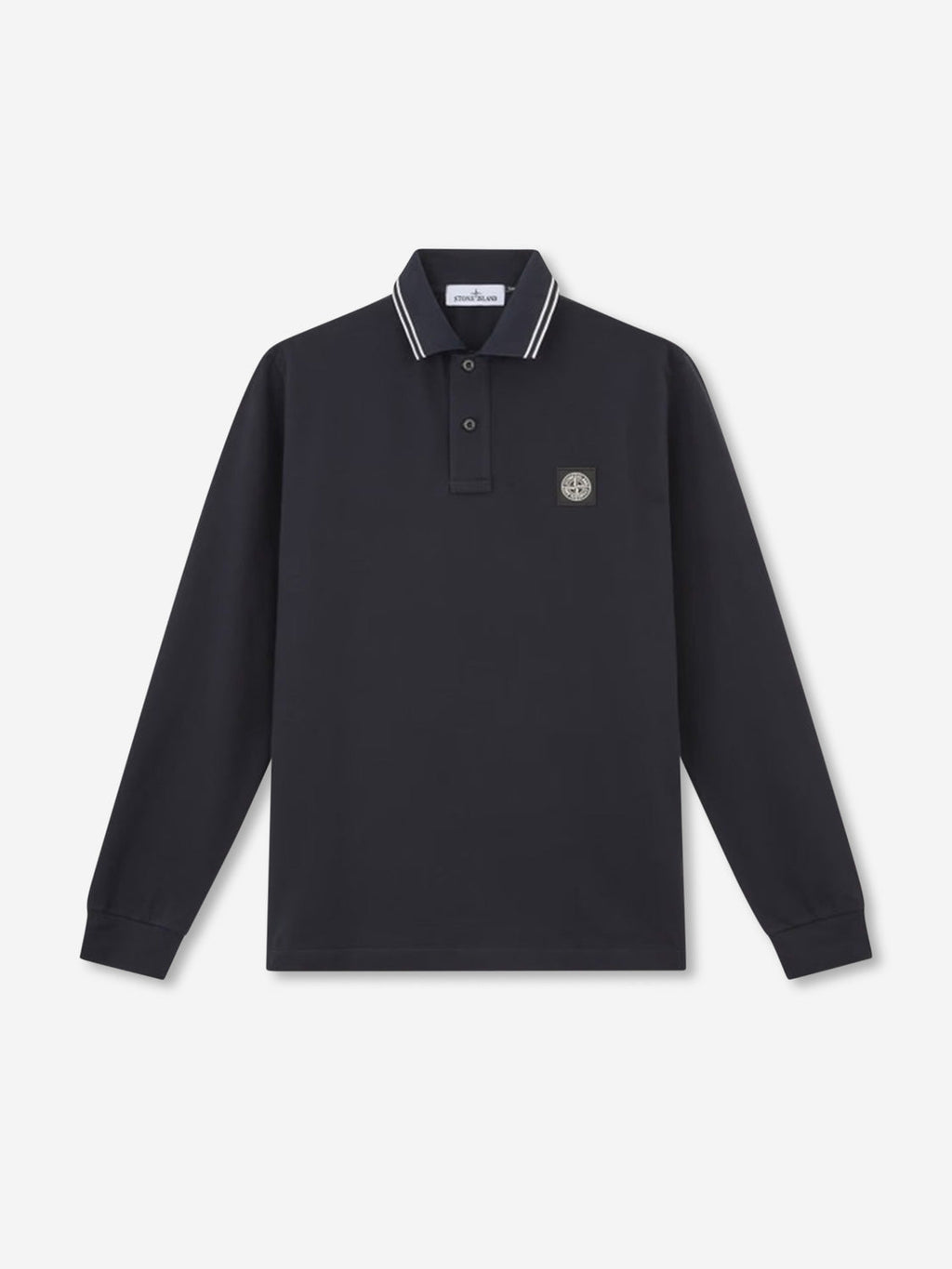 Оригінальна Long Sleeve Polo Stone island – боковий вид